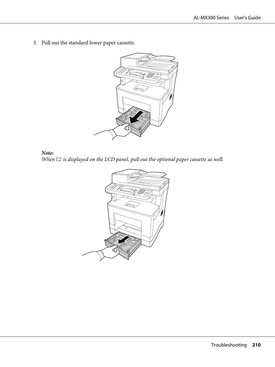 Epson WorkForce AL-MX300DN User Manual | Page 210 / 287