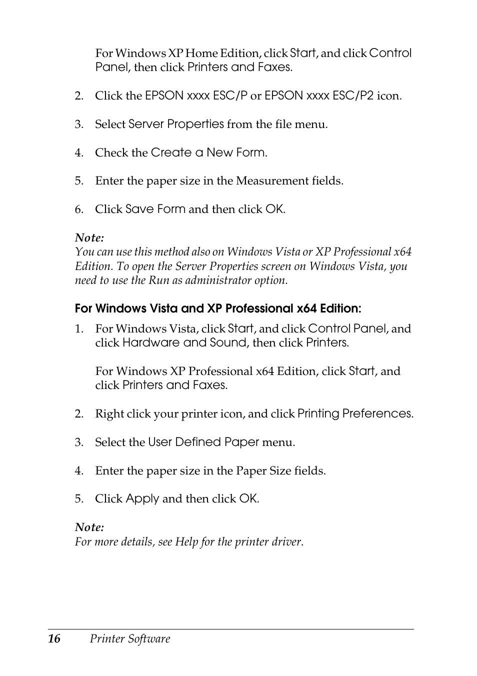 Epson DFX-9000 User Manual | Page 16 / 48