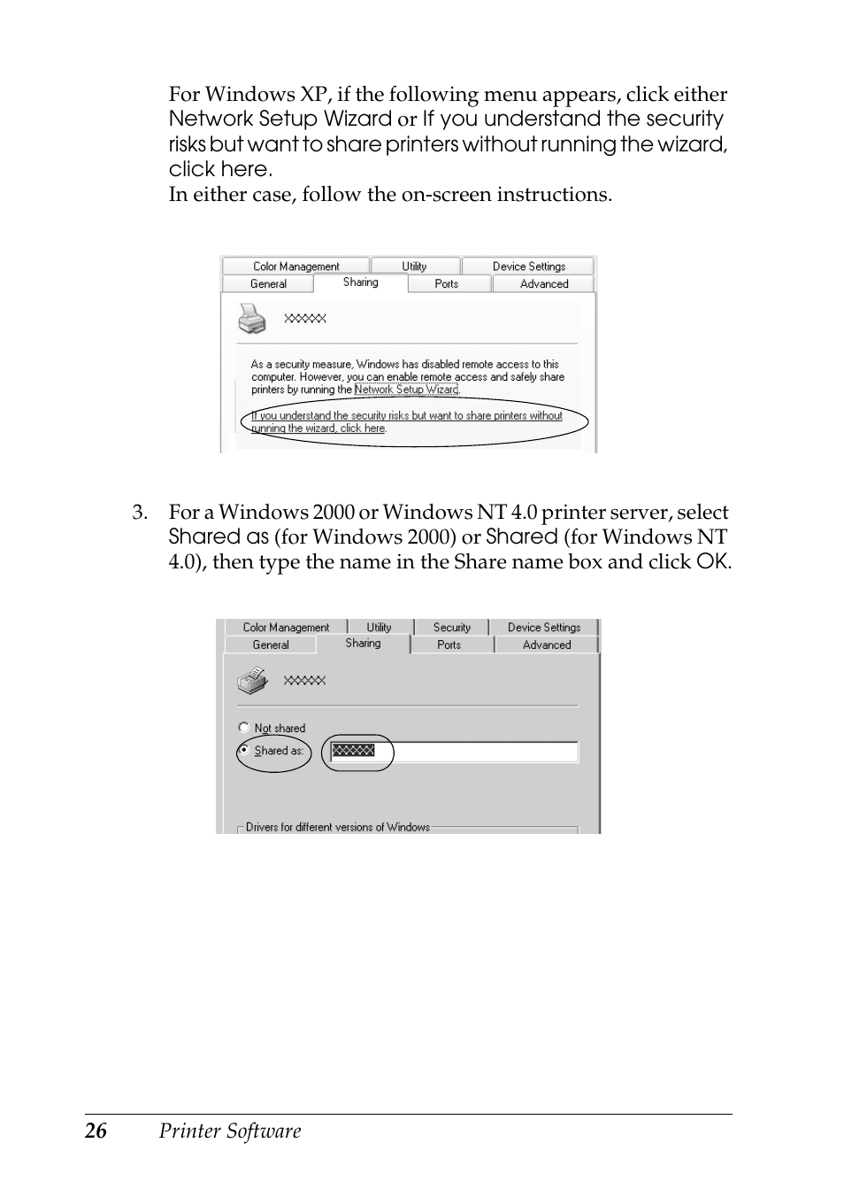 Epson DFX-9000 User Manual | Page 26 / 48