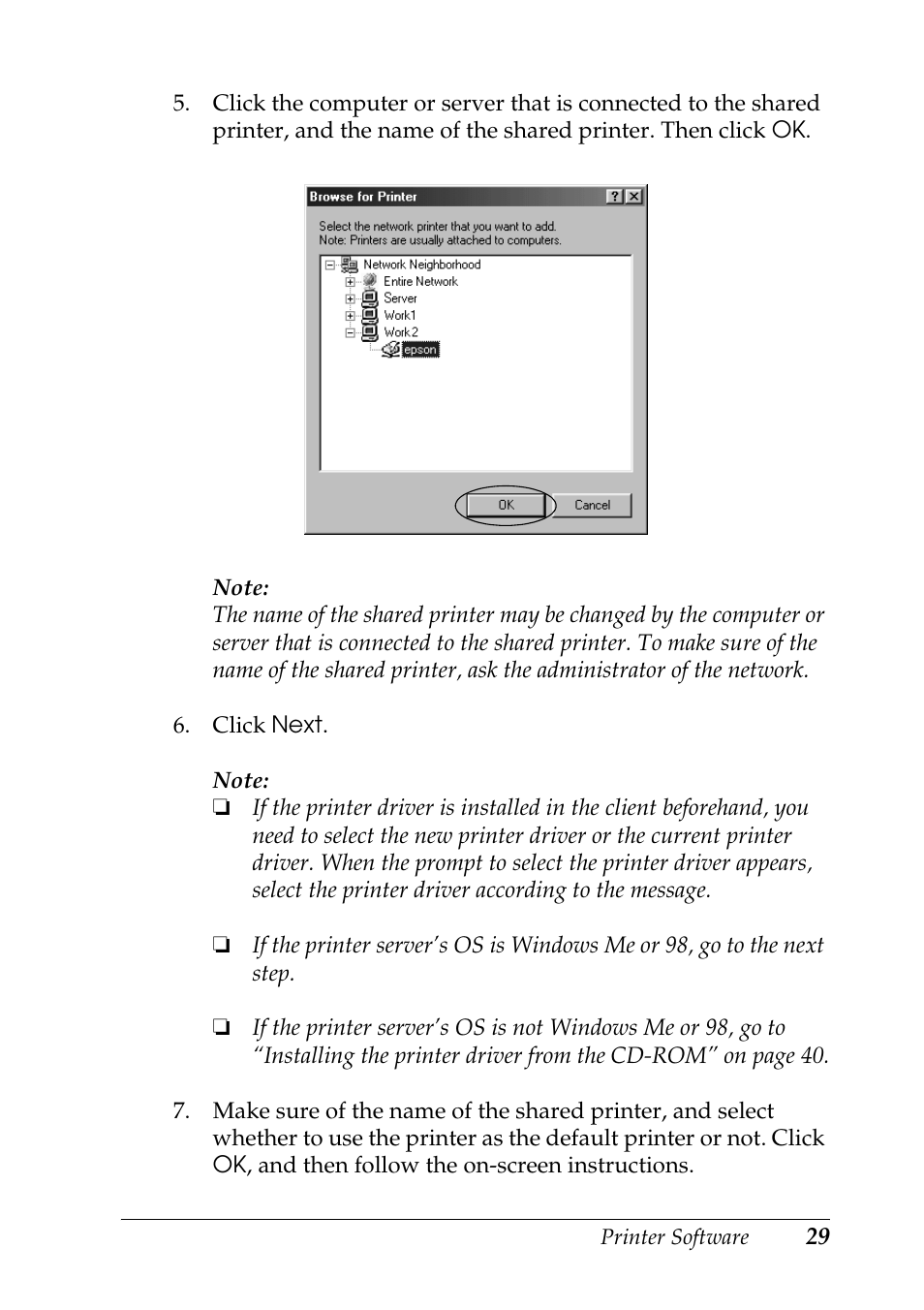 Epson DFX-9000 User Manual | Page 29 / 48