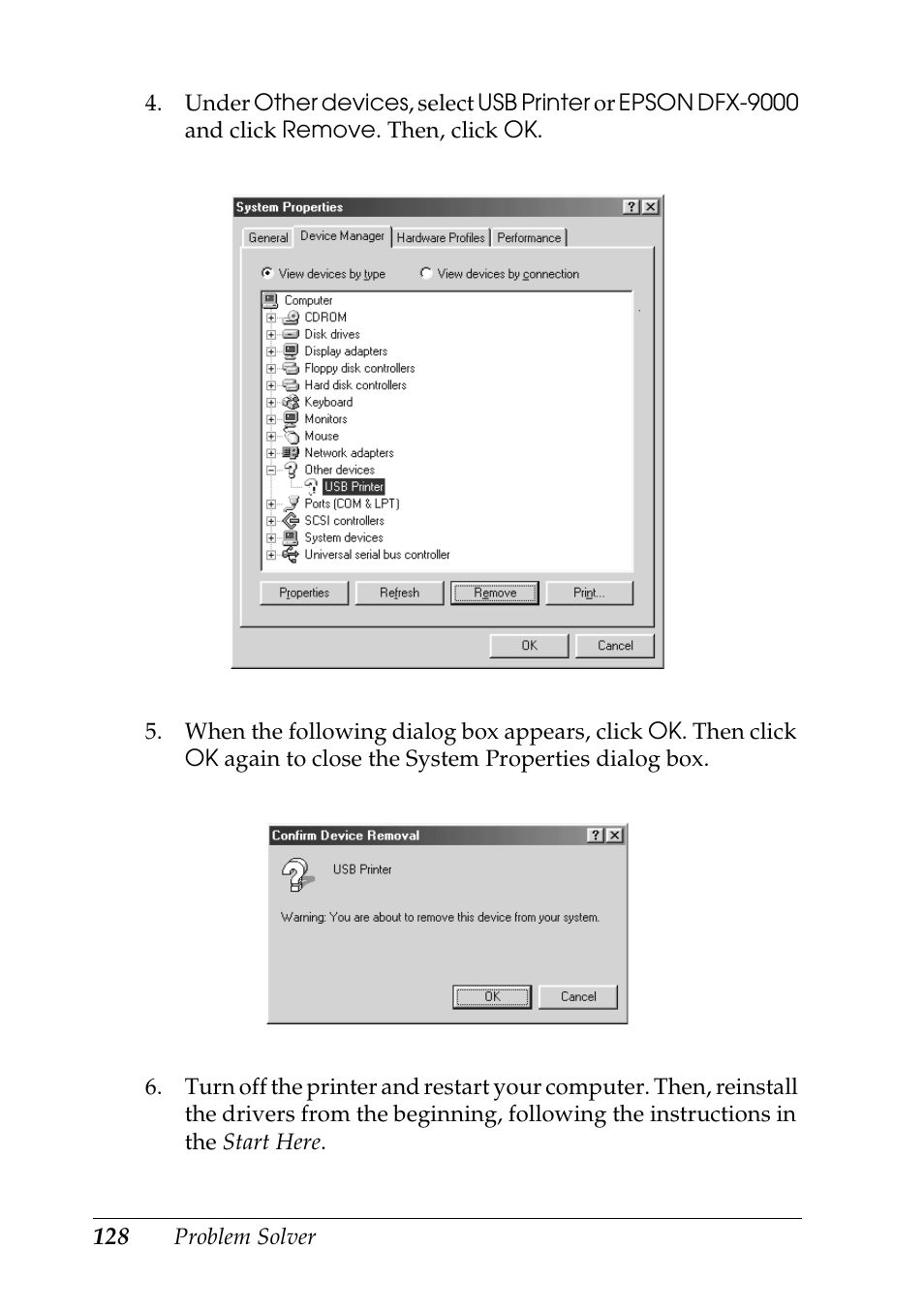 Epson DFX-9000 User Manual | Page 128 / 198