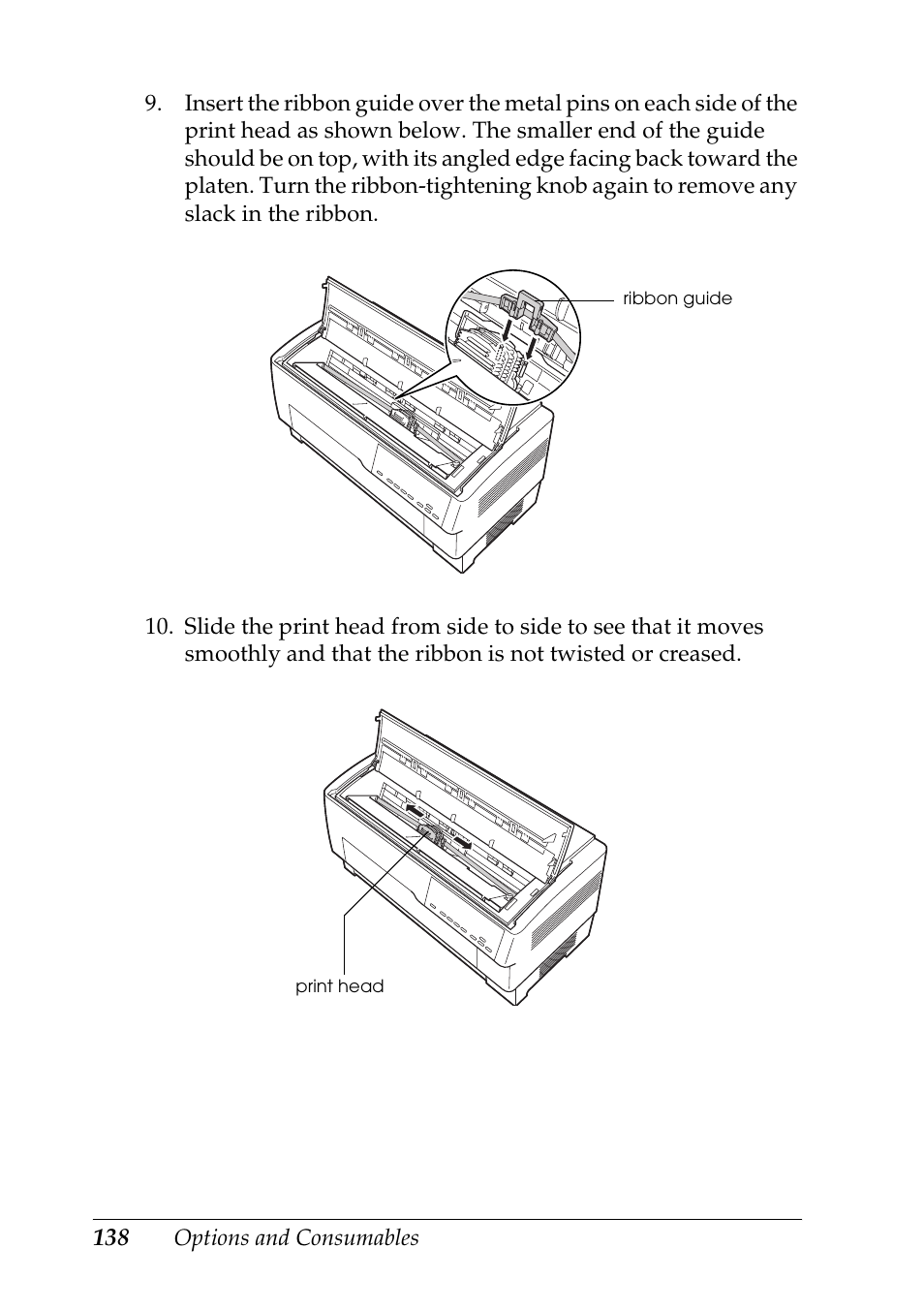 Epson DFX-9000 User Manual | Page 138 / 198