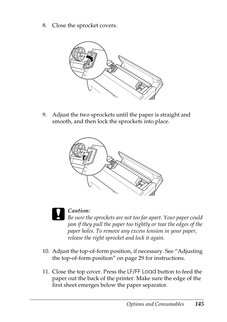 Epson DFX-9000 User Manual | Page 145 / 198