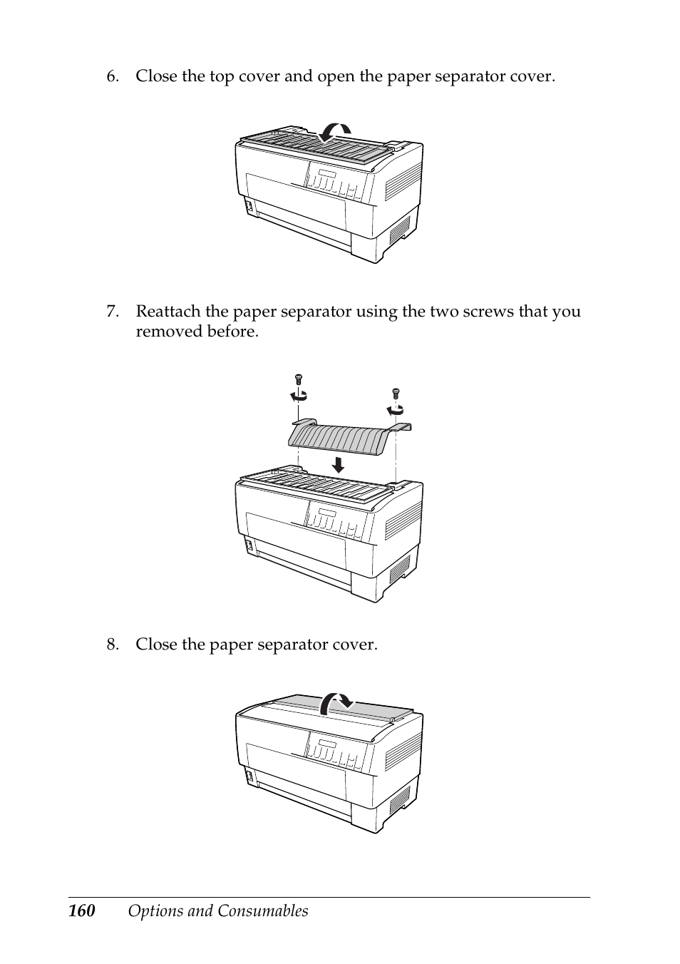 Epson DFX-9000 User Manual | Page 160 / 198