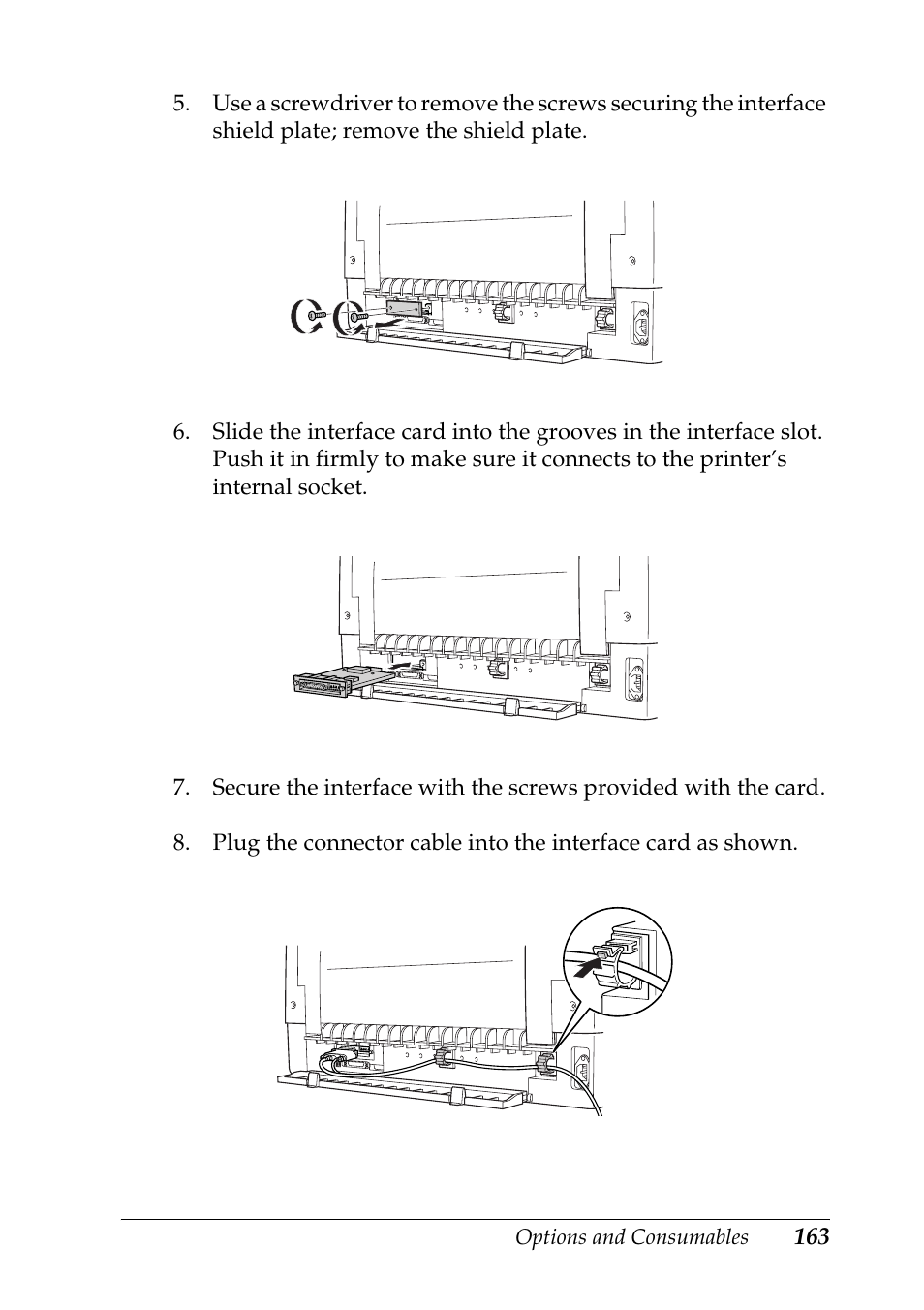 Epson DFX-9000 User Manual | Page 163 / 198