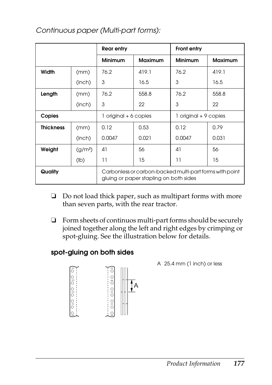 Epson DFX-9000 User Manual | Page 177 / 198