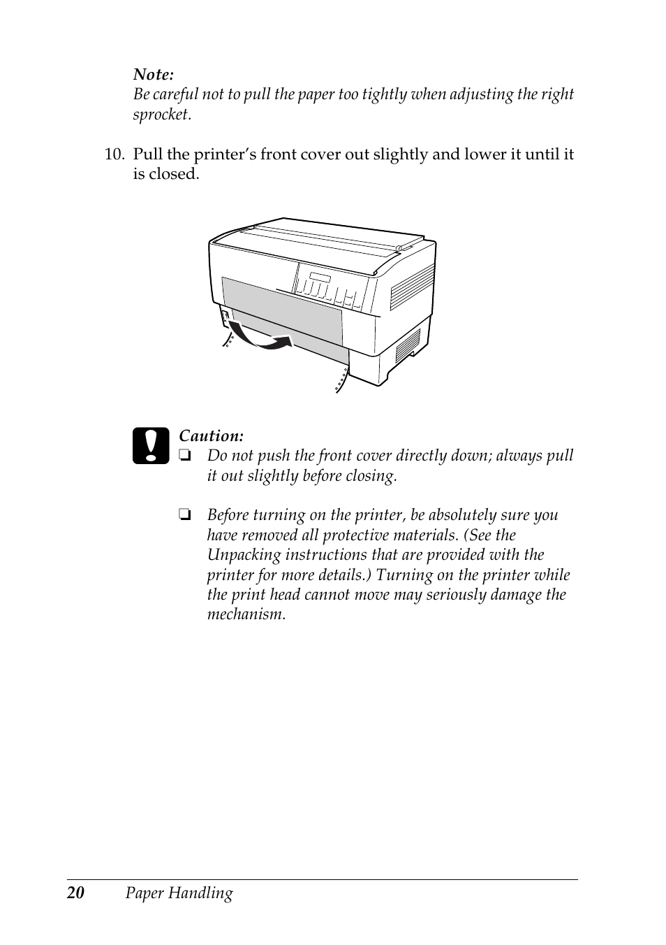 Epson DFX-9000 User Manual | Page 20 / 198