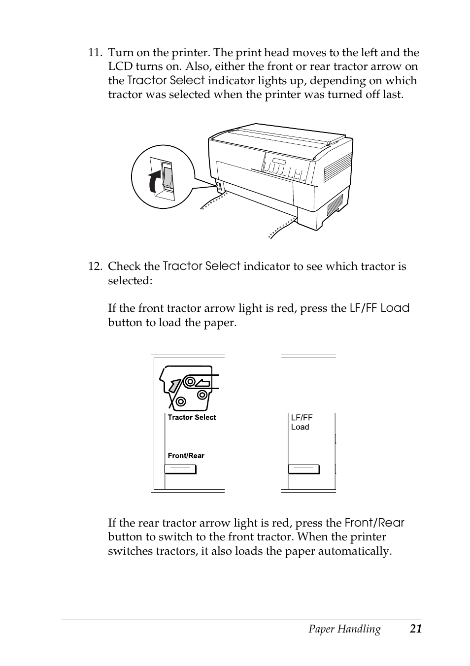 Epson DFX-9000 User Manual | Page 21 / 198