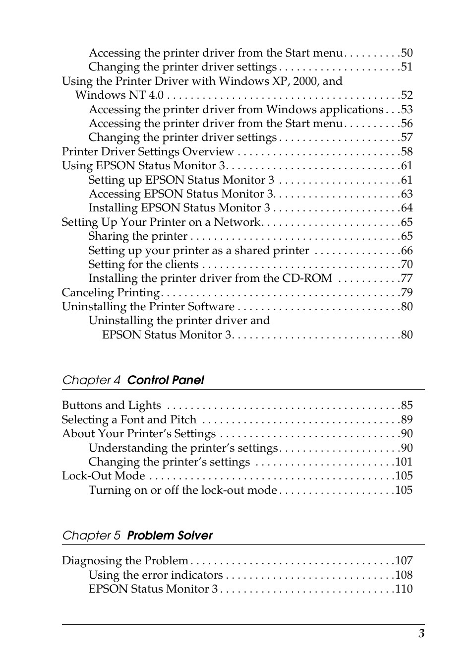 Epson DFX-9000 User Manual | Page 3 / 198