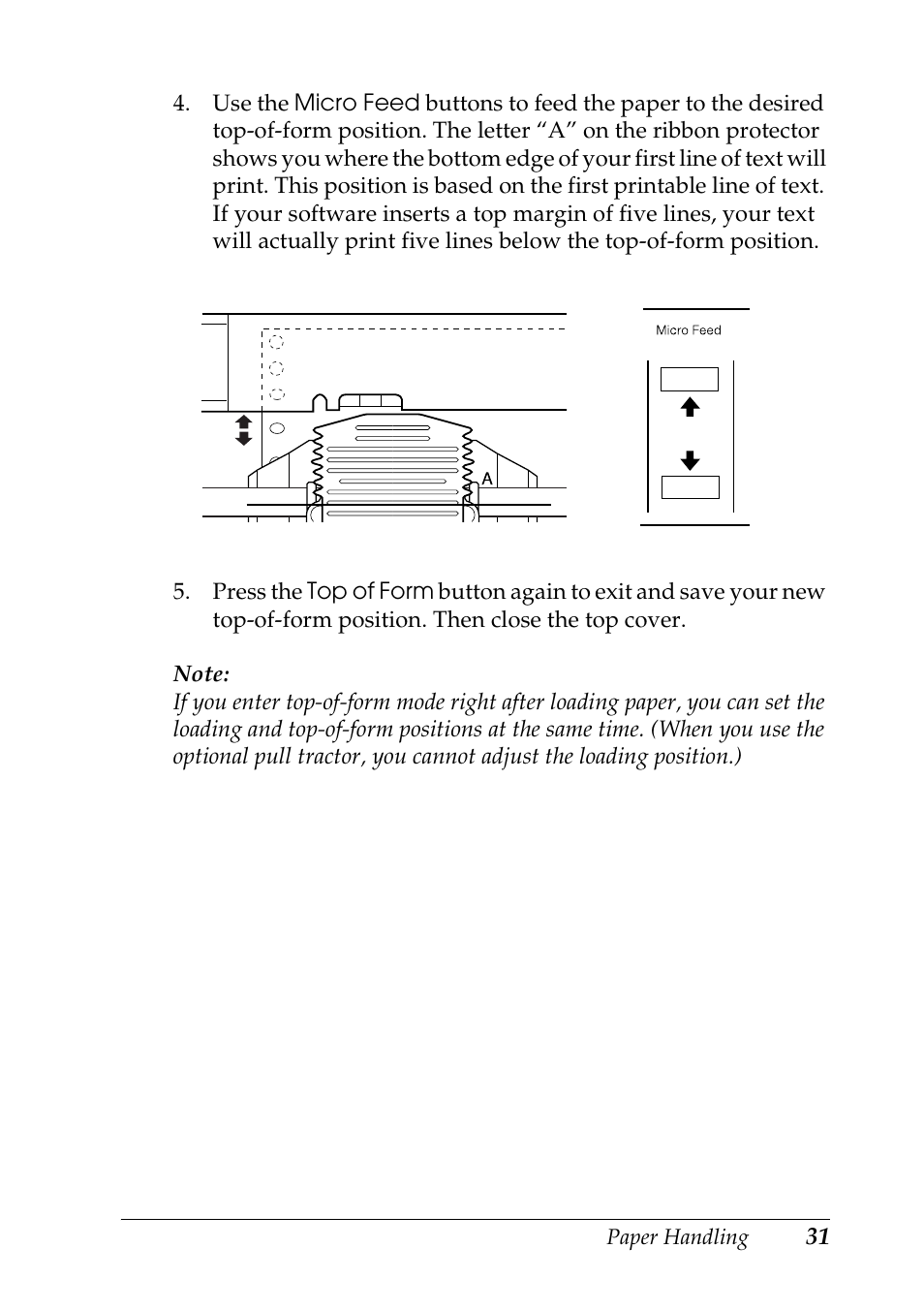 Epson DFX-9000 User Manual | Page 31 / 198