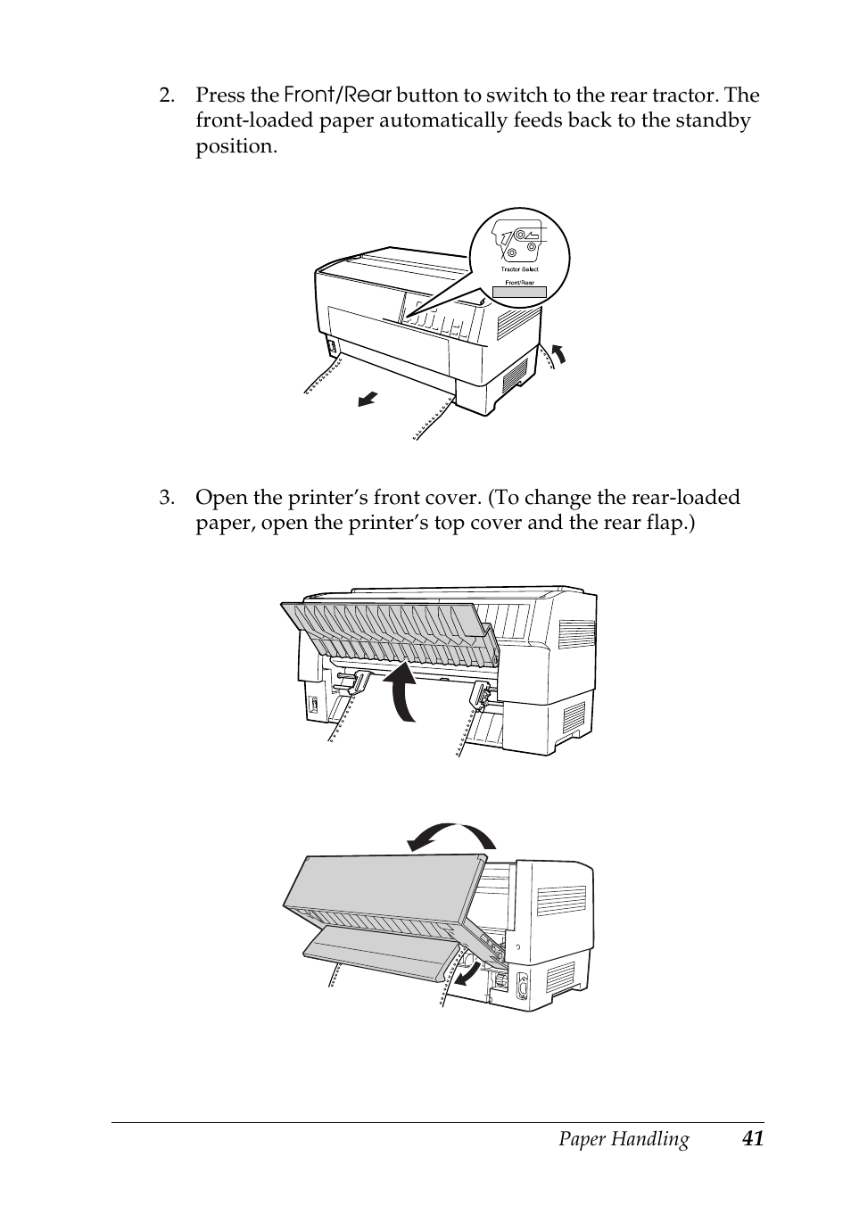 Epson DFX-9000 User Manual | Page 41 / 198