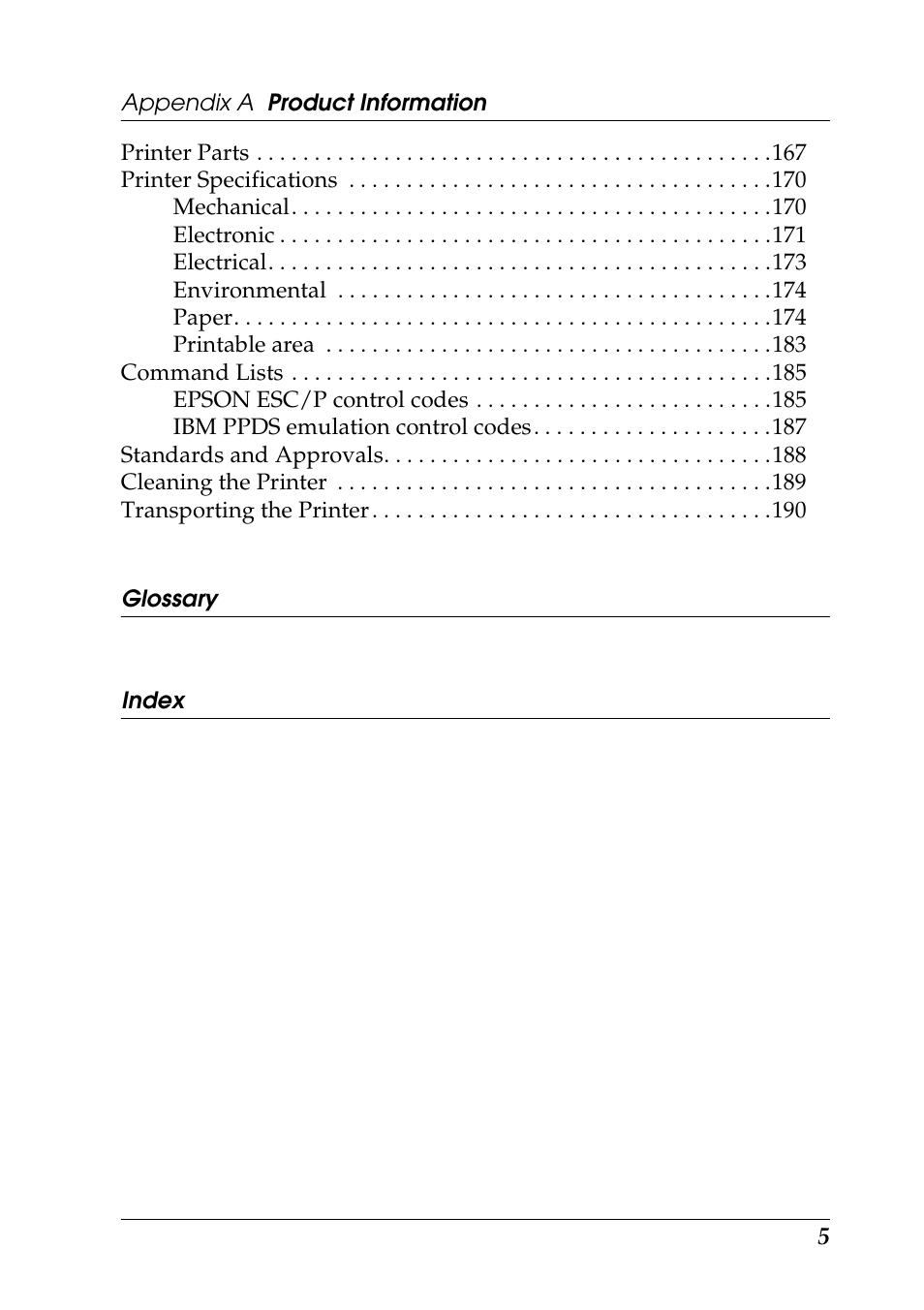 Epson DFX-9000 User Manual | Page 5 / 198