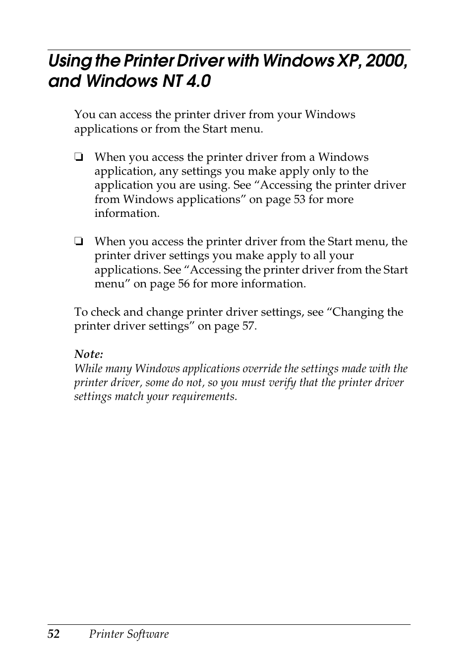Windows nt 4.0 | Epson DFX-9000 User Manual | Page 52 / 198