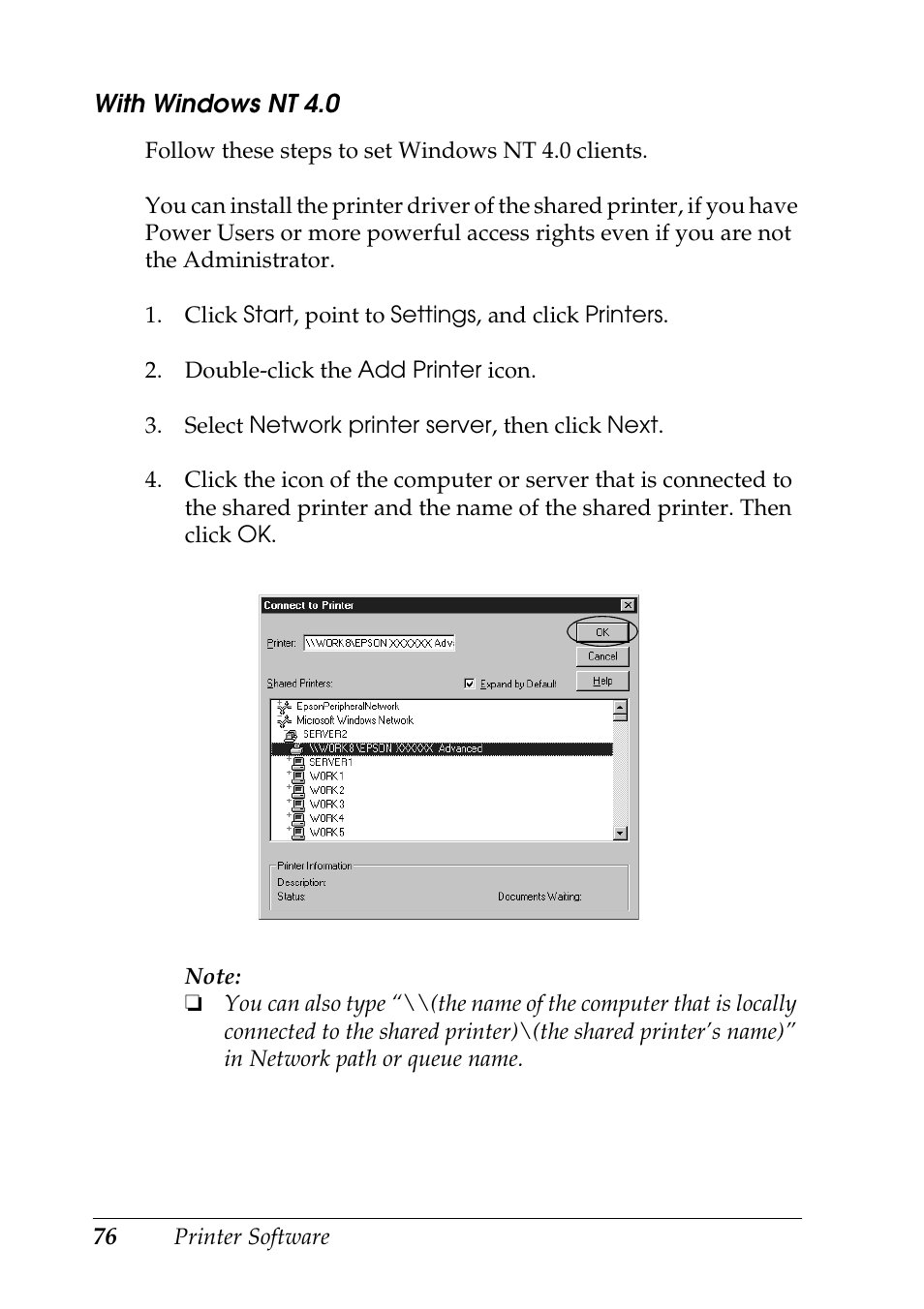 Epson DFX-9000 User Manual | Page 76 / 198