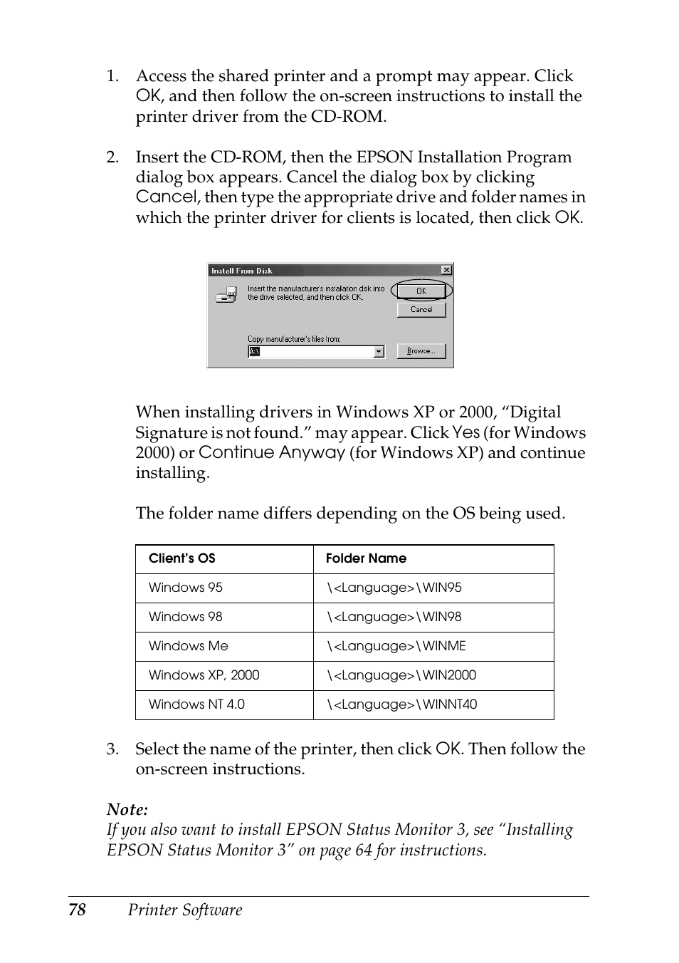 Epson DFX-9000 User Manual | Page 78 / 198