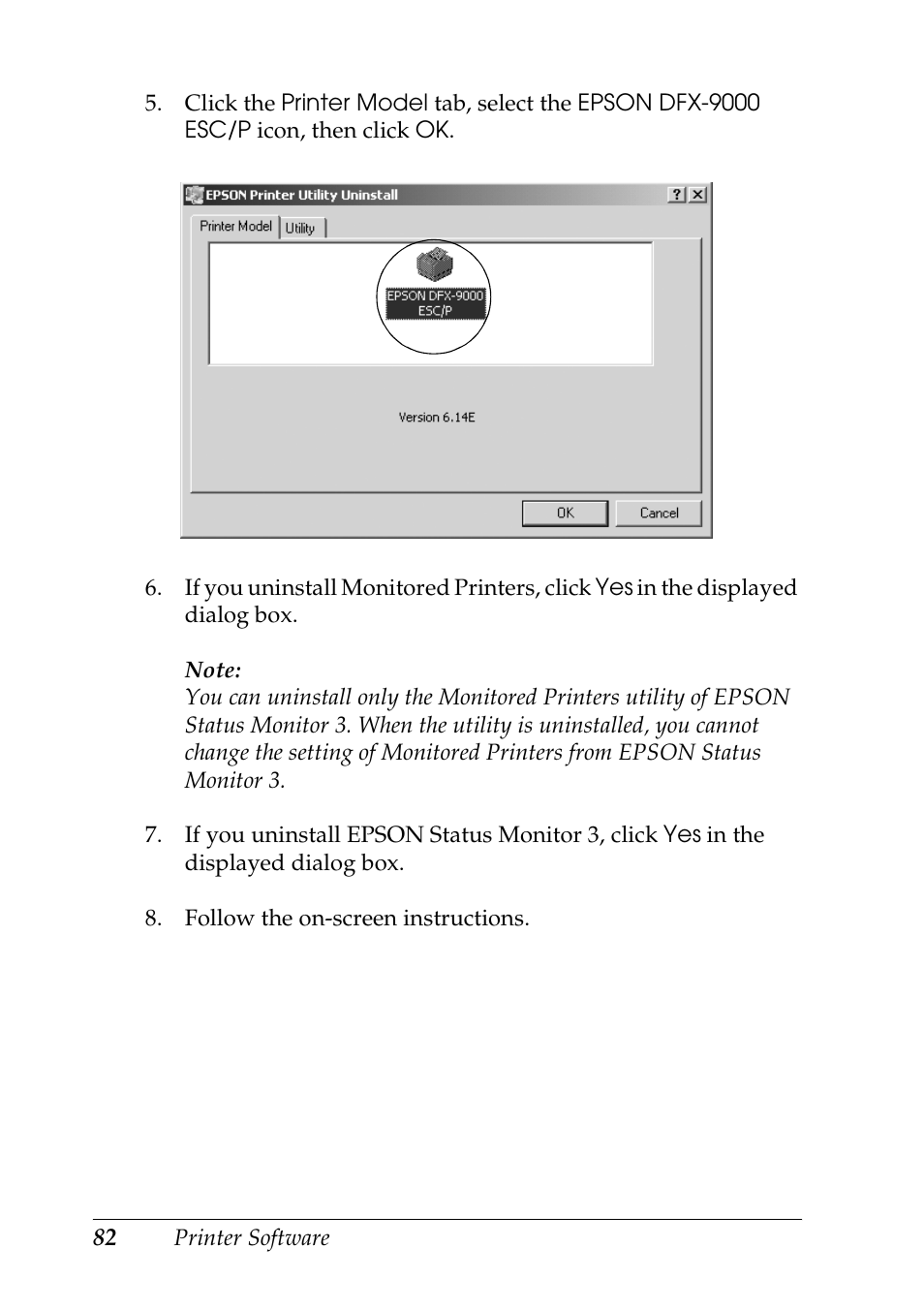 Epson DFX-9000 User Manual | Page 82 / 198