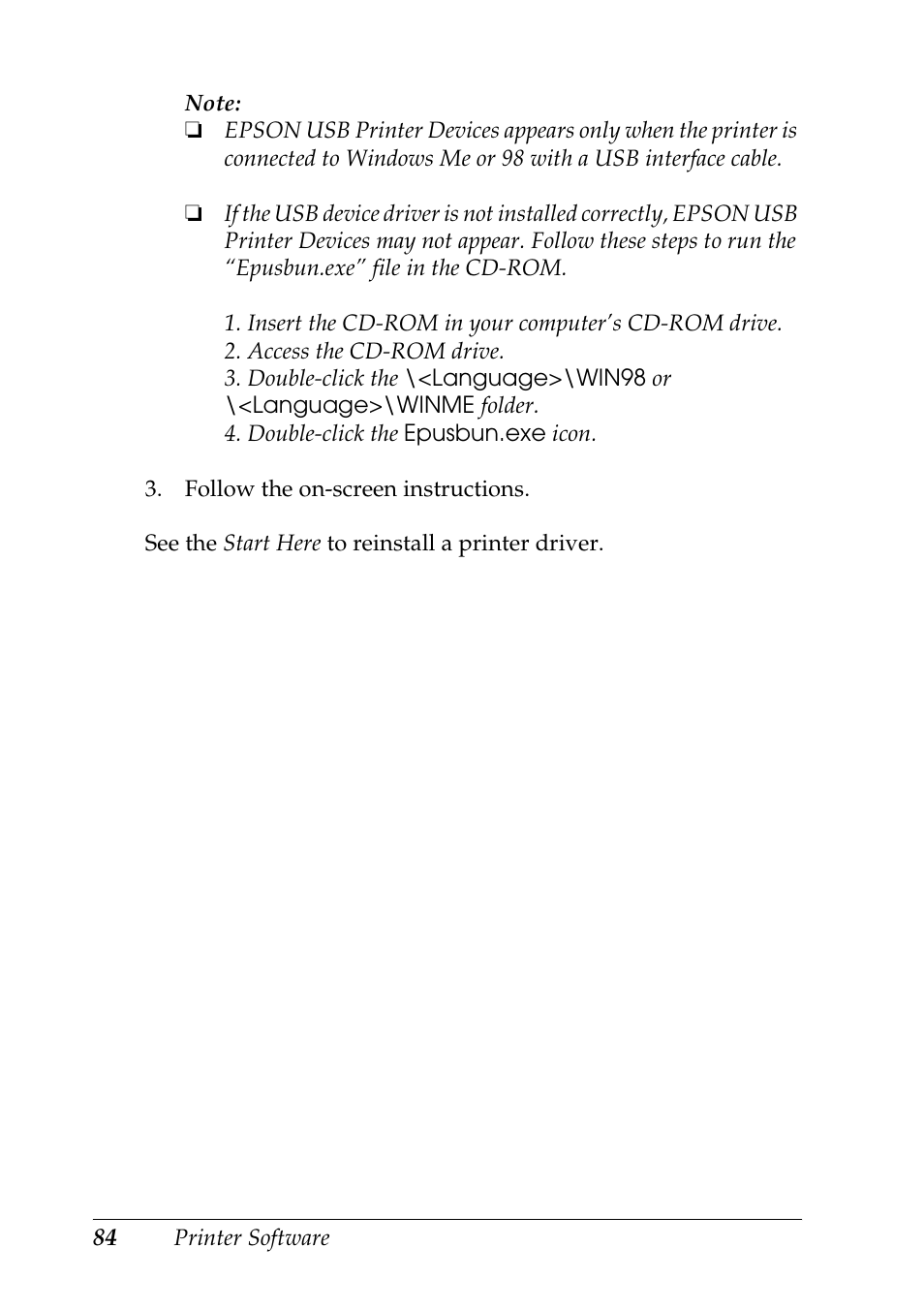 Epson DFX-9000 User Manual | Page 84 / 198