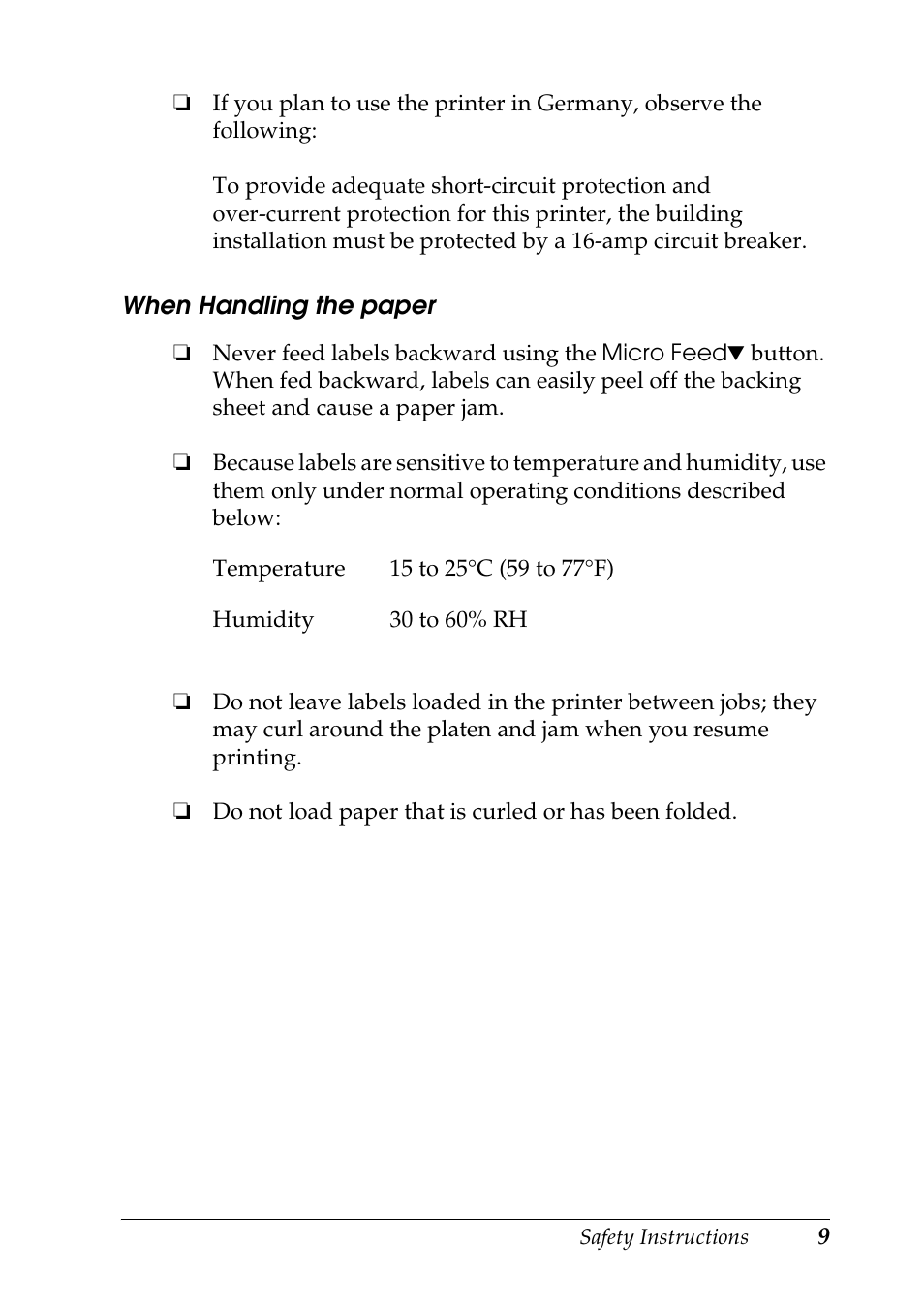 Epson DFX-9000 User Manual | Page 9 / 198