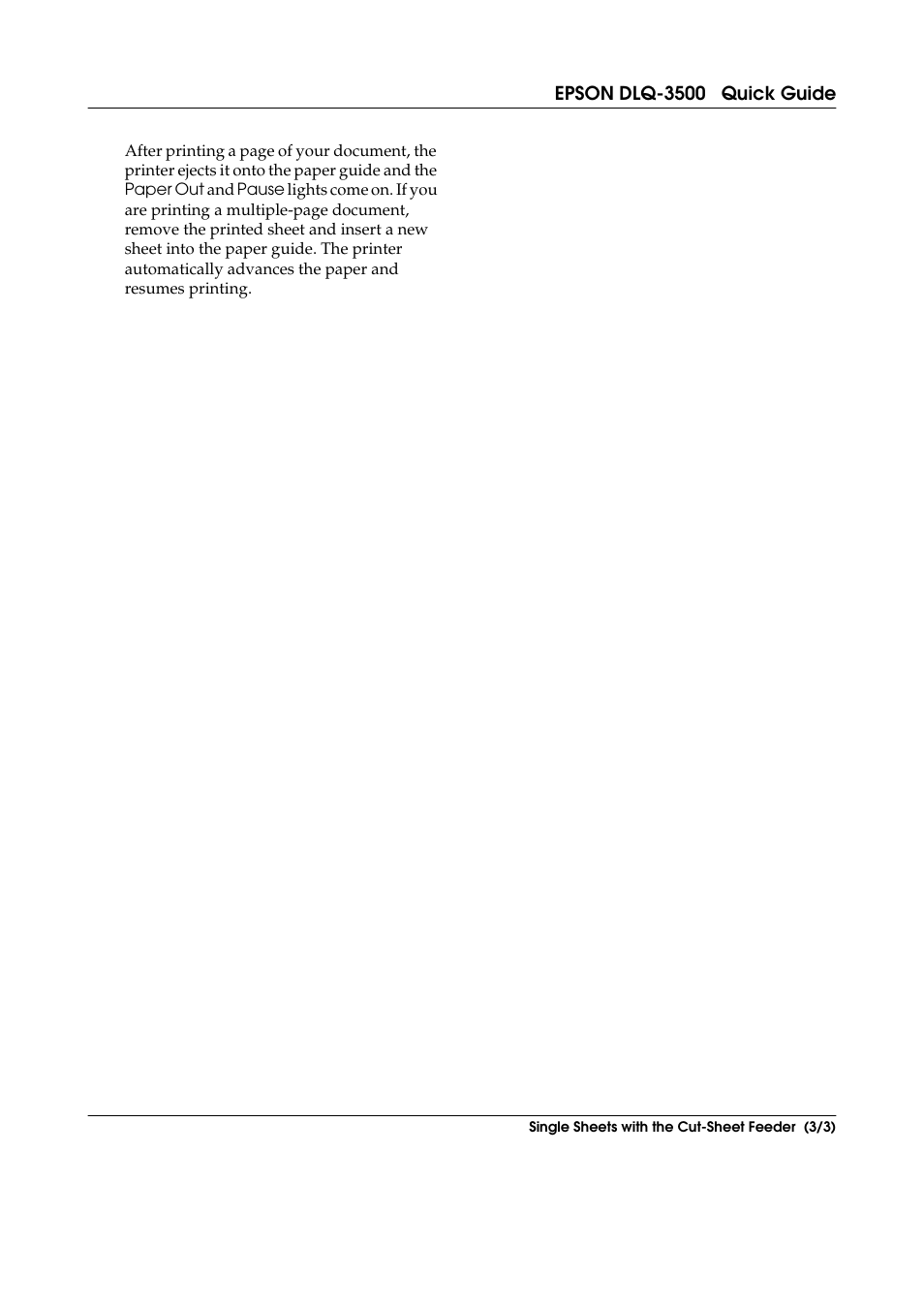 Epson DLQ-3500 User Manual | Page 18 / 31