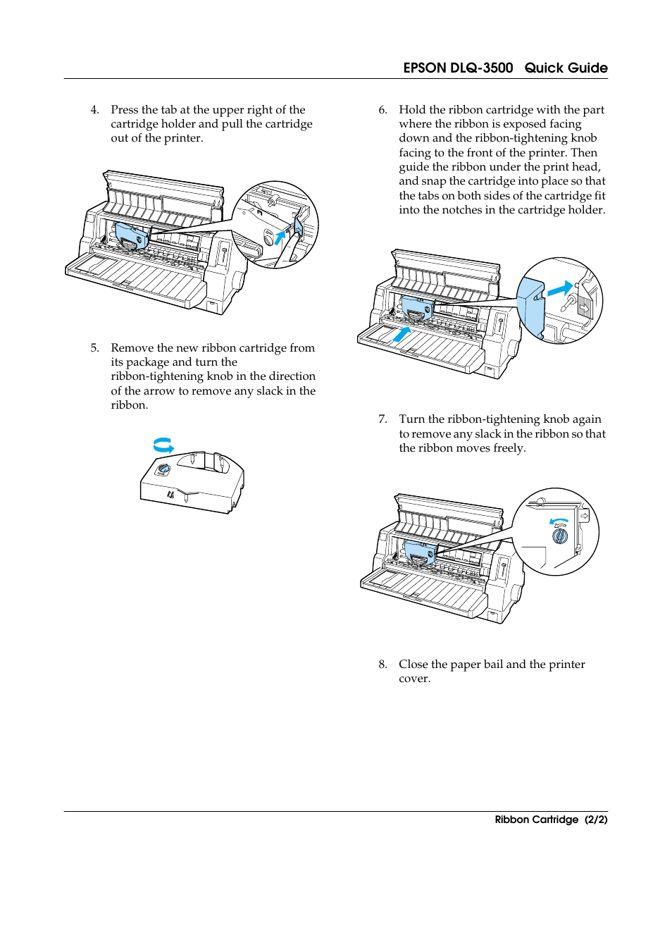 Epson DLQ-3500 User Manual | Page 31 / 31