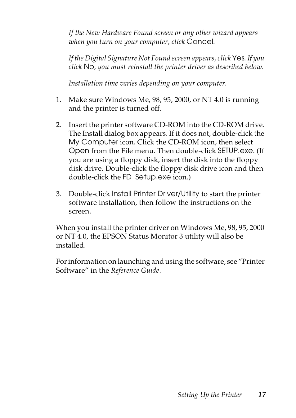 Epson DLQ-3500 User Manual | Page 19 / 30