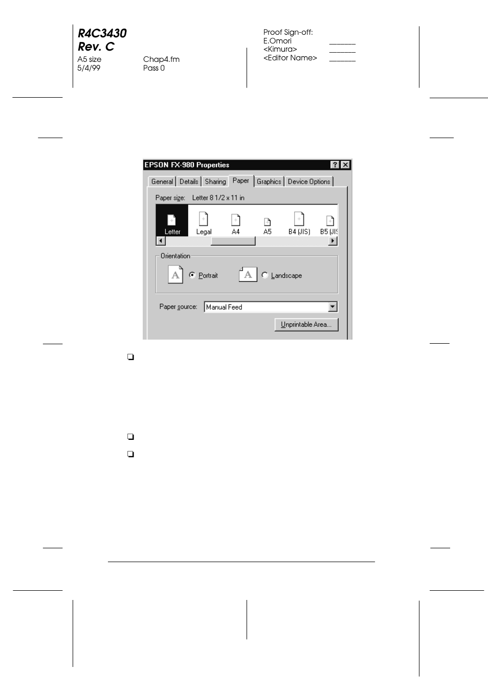 Epson FX-980 User Manual | Page 108 / 233