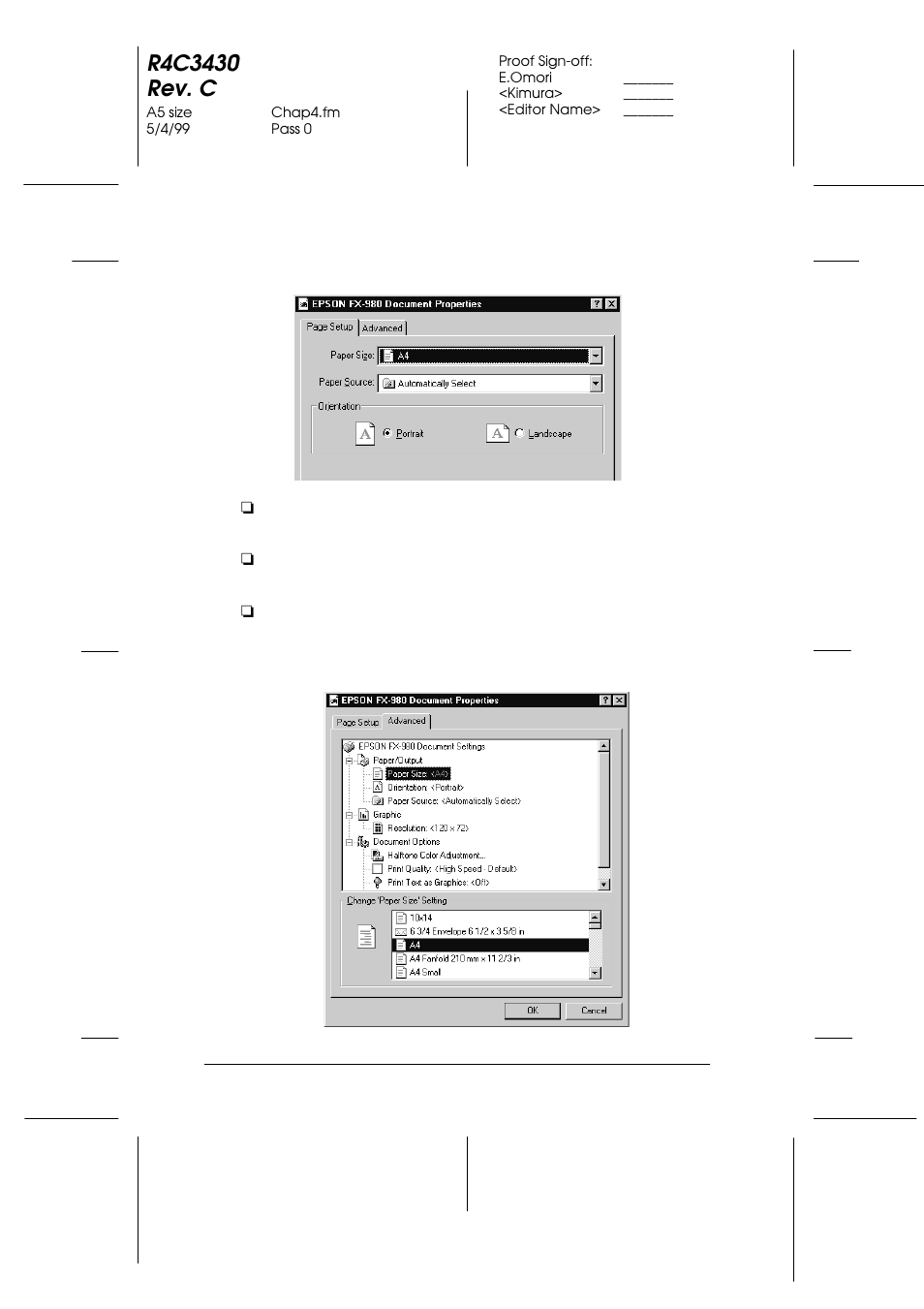 Epson FX-980 User Manual | Page 118 / 233