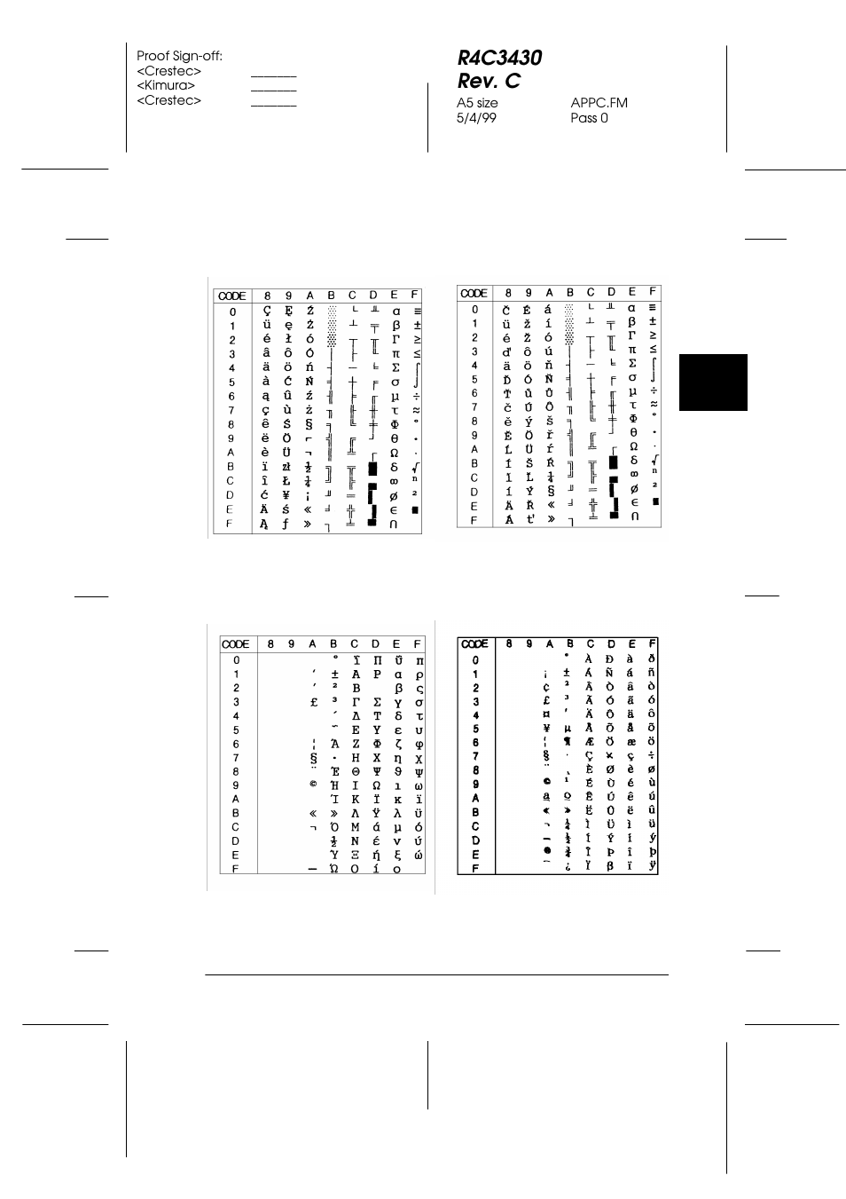 Epson FX-980 User Manual | Page 219 / 233
