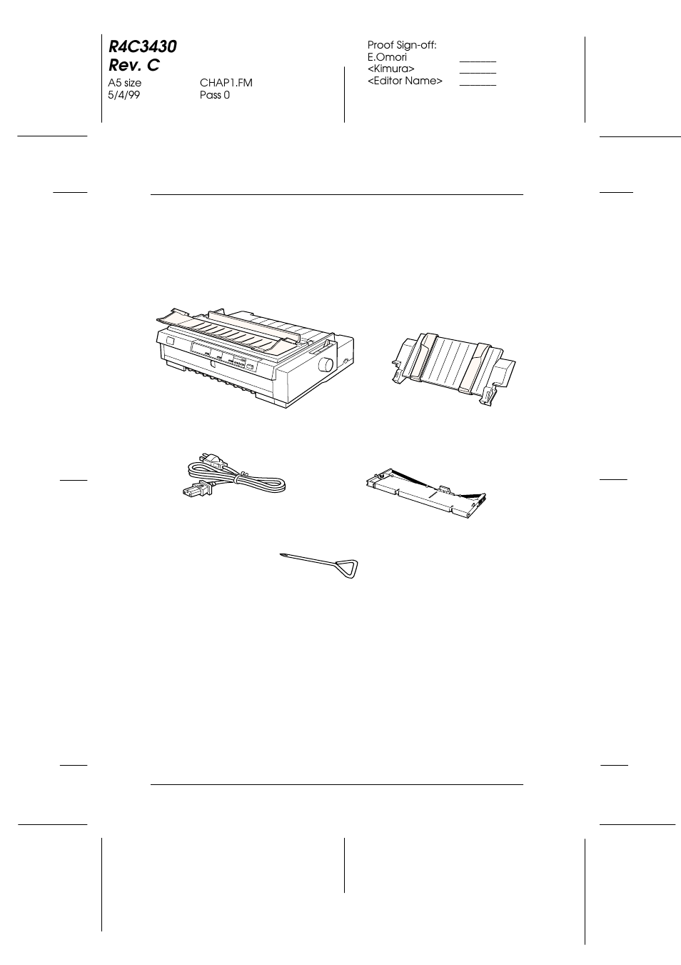 Unpacking the printer, Unpacking the printer -2 | Epson FX-980 User Manual | Page 26 / 233