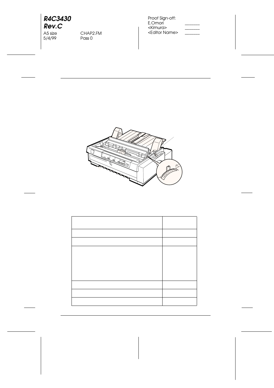 Setting the paper thickness lever, Setting the paper thickness lever -4 | Epson FX-980 User Manual | Page 50 / 233