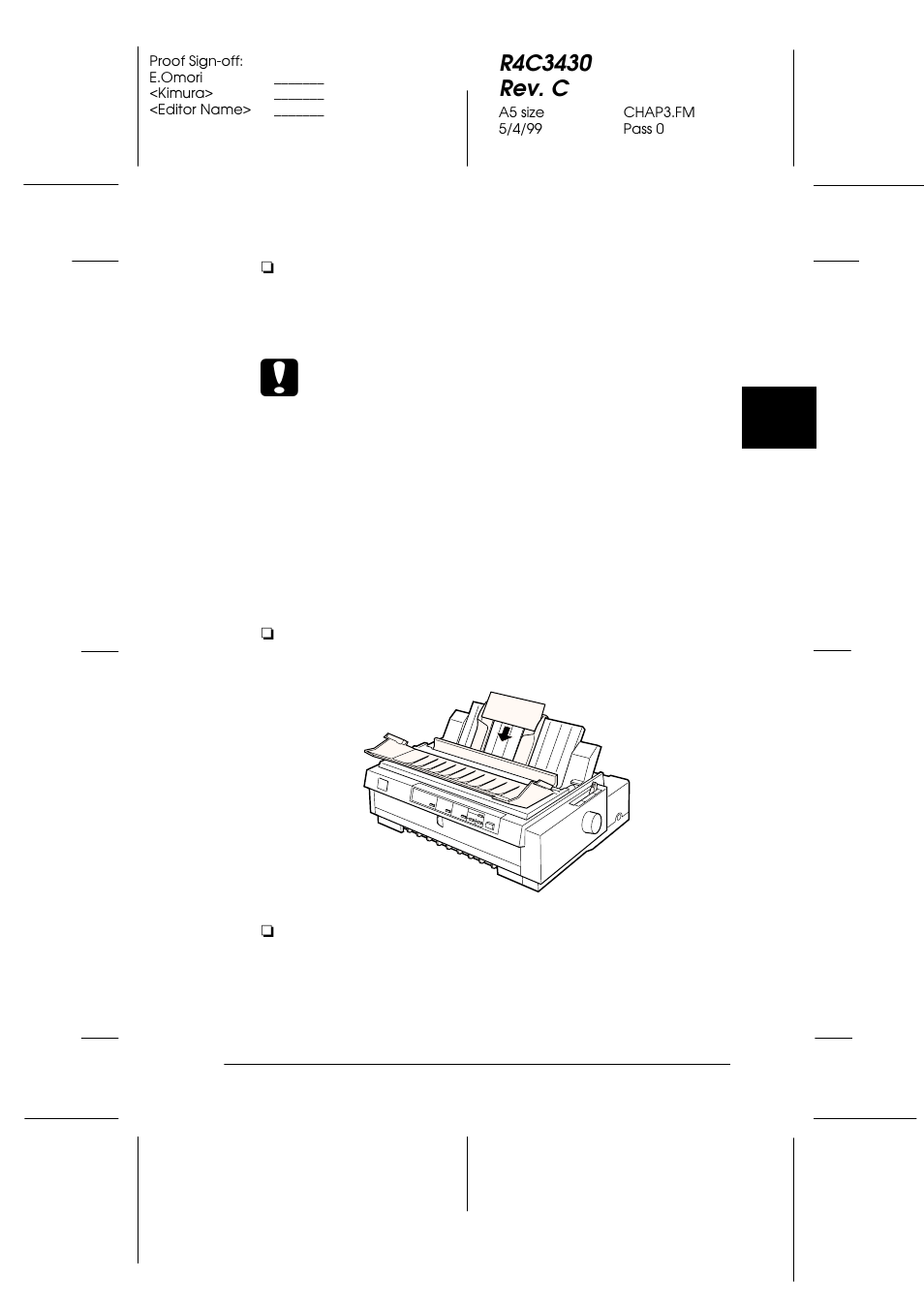 Loading postcards, Loading postcards -7 | Epson FX-980 User Manual | Page 96 / 233