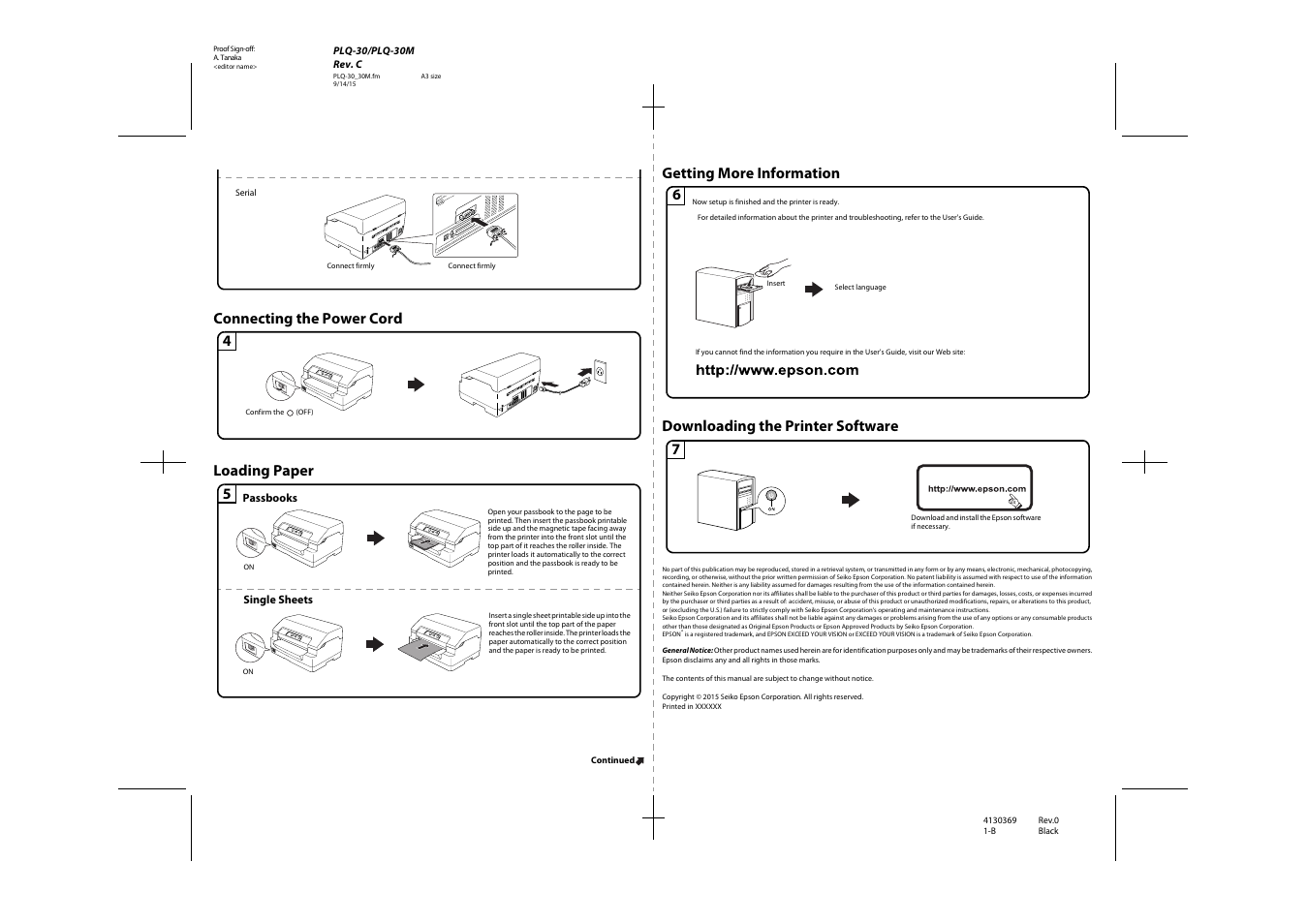 Epson PLQ-30 User Manual | Page 2 / 2