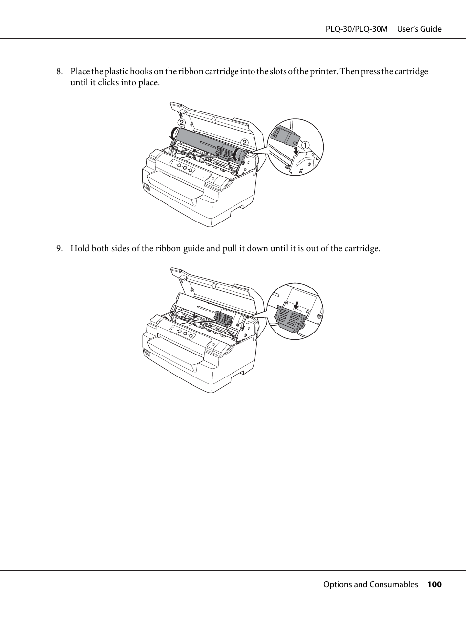 Epson PLQ-30 User Manual | Page 100 / 139