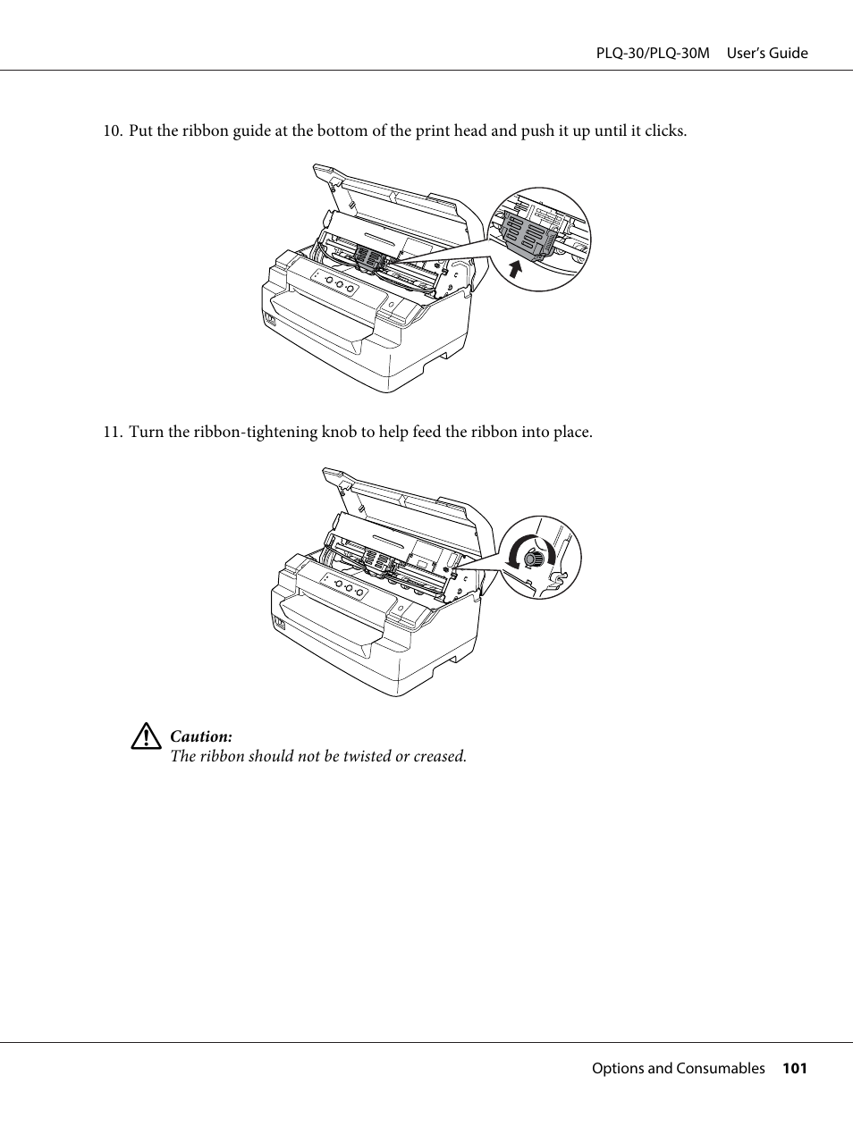 Epson PLQ-30 User Manual | Page 101 / 139