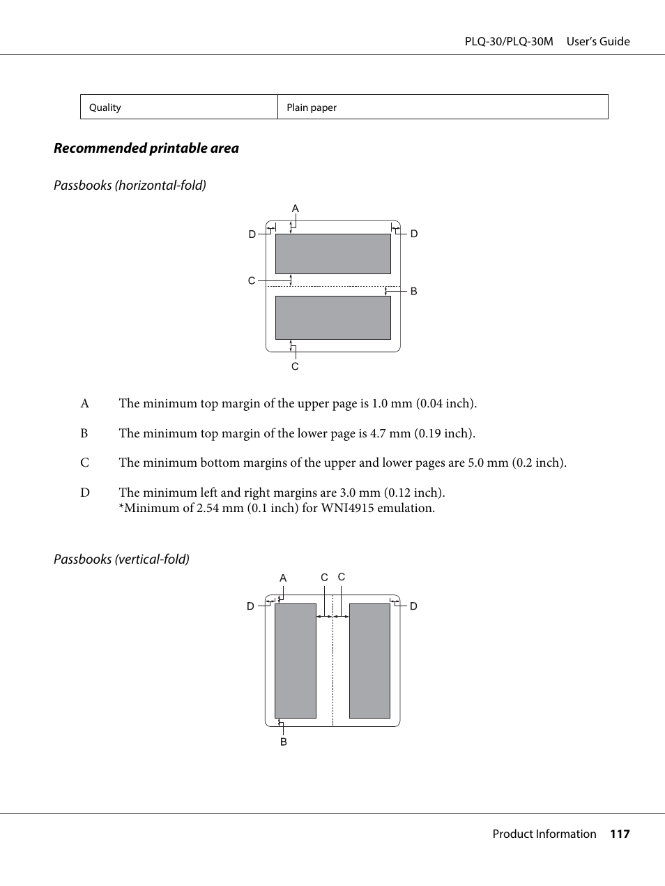 Epson PLQ-30 User Manual | Page 117 / 139