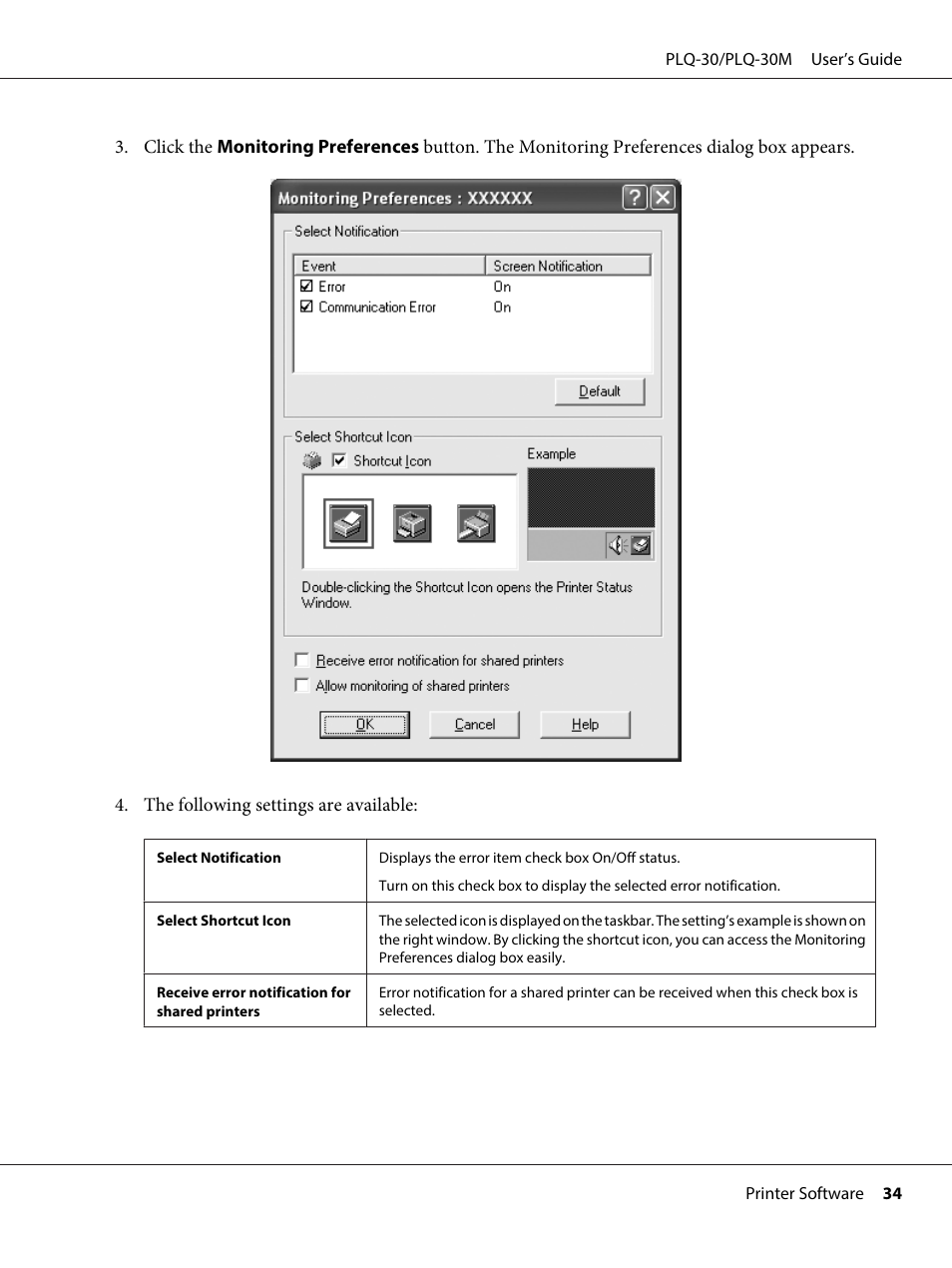 Epson PLQ-30 User Manual | Page 34 / 139