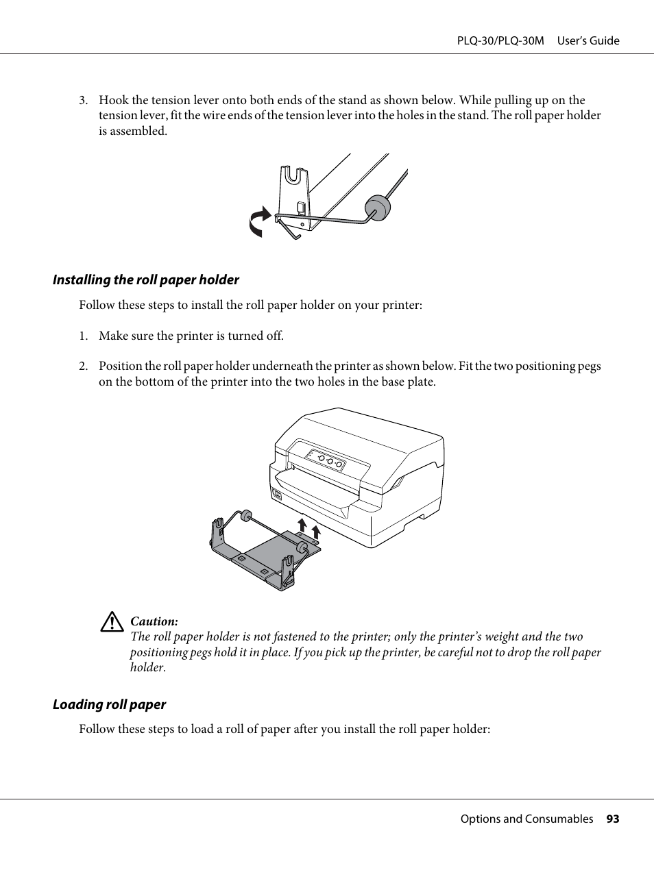 Epson PLQ-30 User Manual | Page 93 / 139