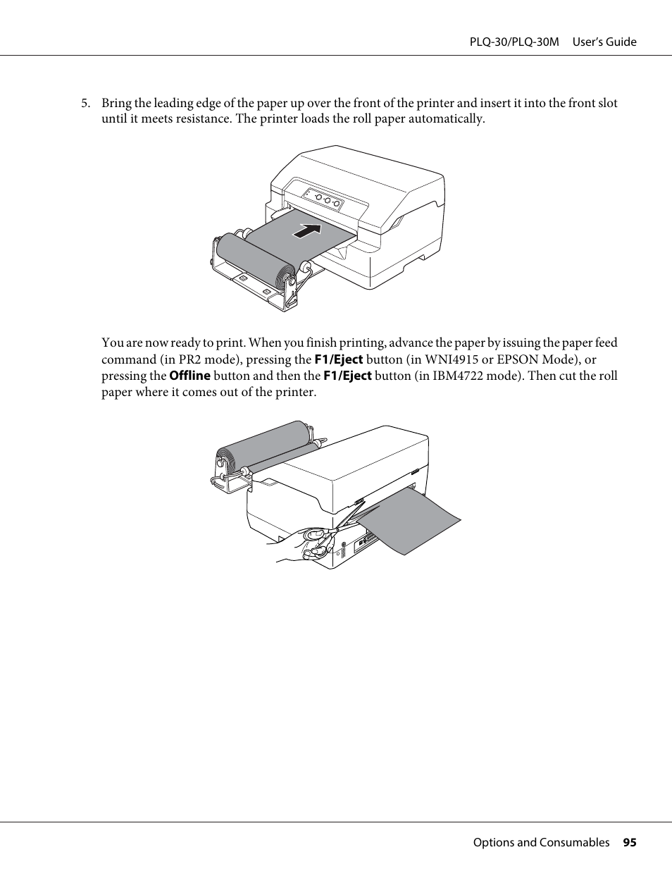 Epson PLQ-30 User Manual | Page 95 / 139