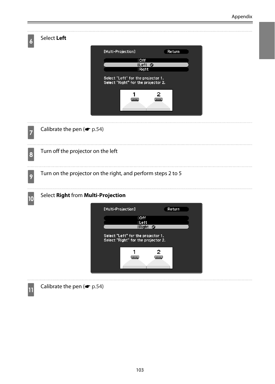 Epson EB-1460Ui User Manual | Page 104 / 353