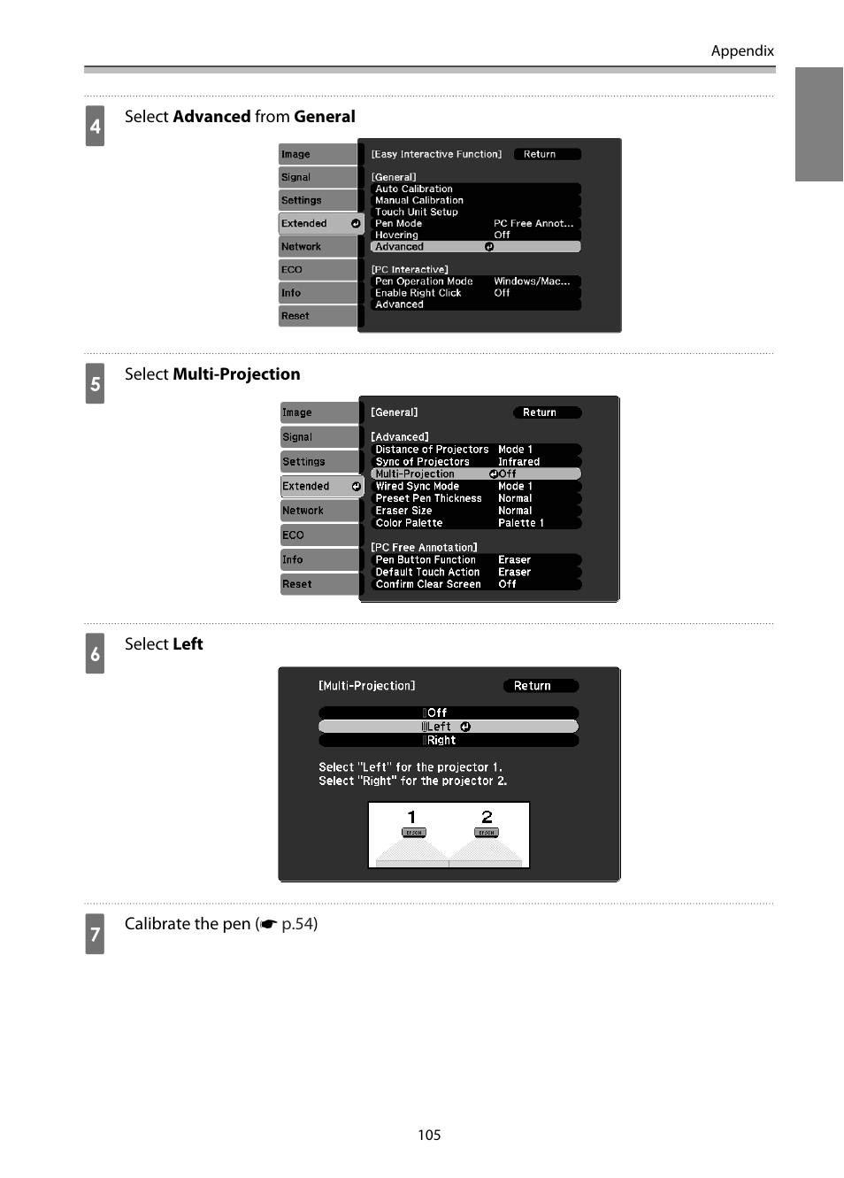 Epson EB-1460Ui User Manual | Page 106 / 353