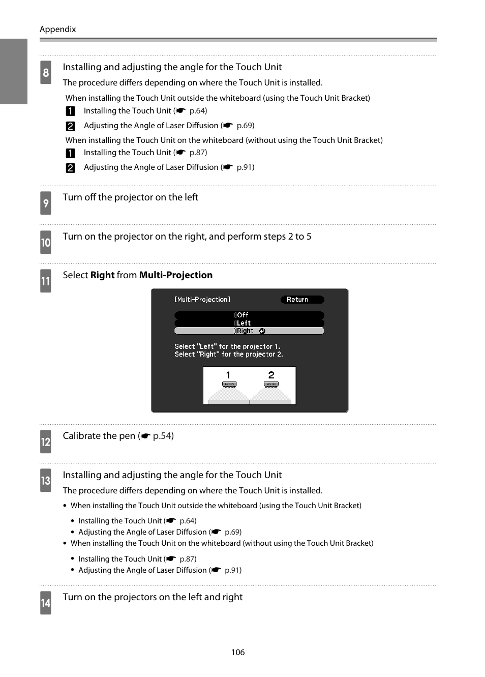 Epson EB-1460Ui User Manual | Page 107 / 353