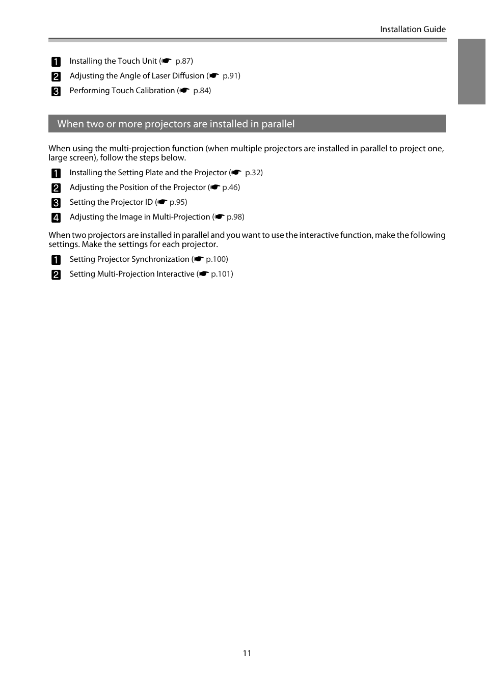 Epson EB-1460Ui User Manual | Page 12 / 353
