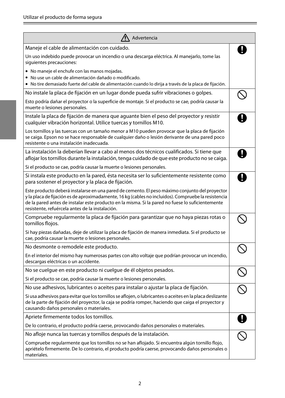 Epson EB-1460Ui User Manual | Page 237 / 353