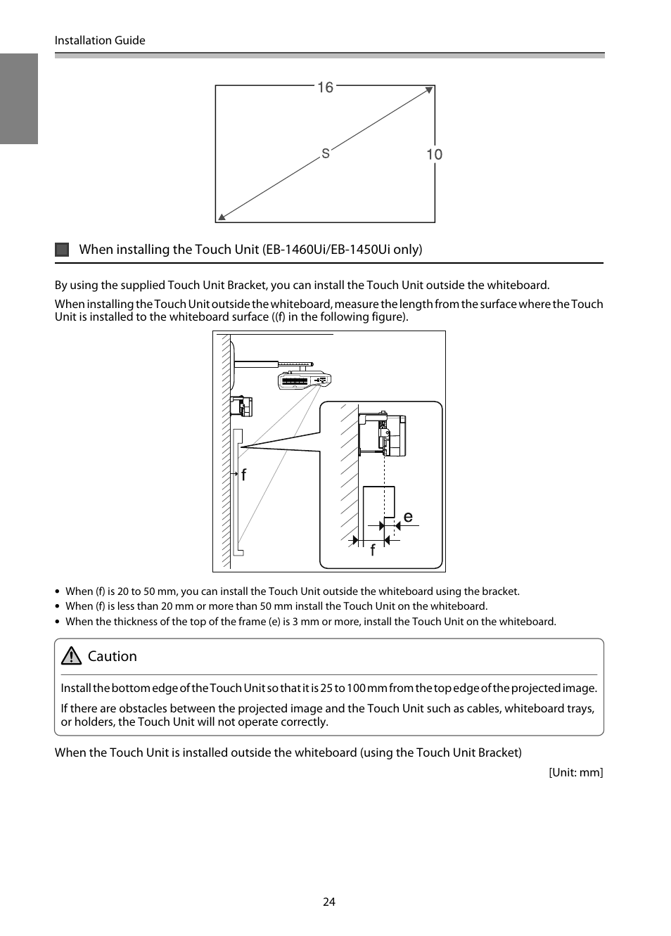 Caution | Epson EB-1460Ui User Manual | Page 25 / 353