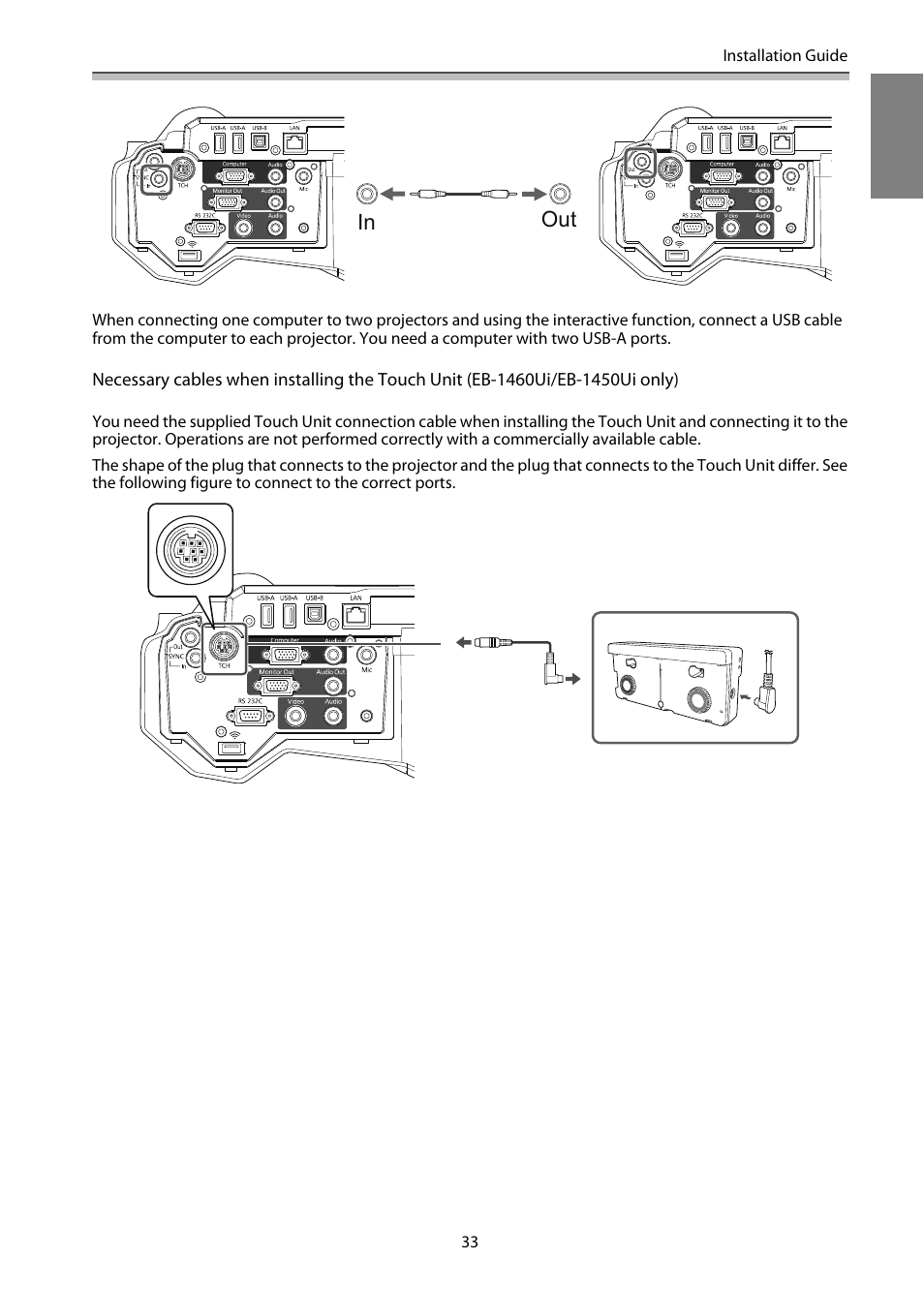 Epson EB-1460Ui User Manual | Page 34 / 353