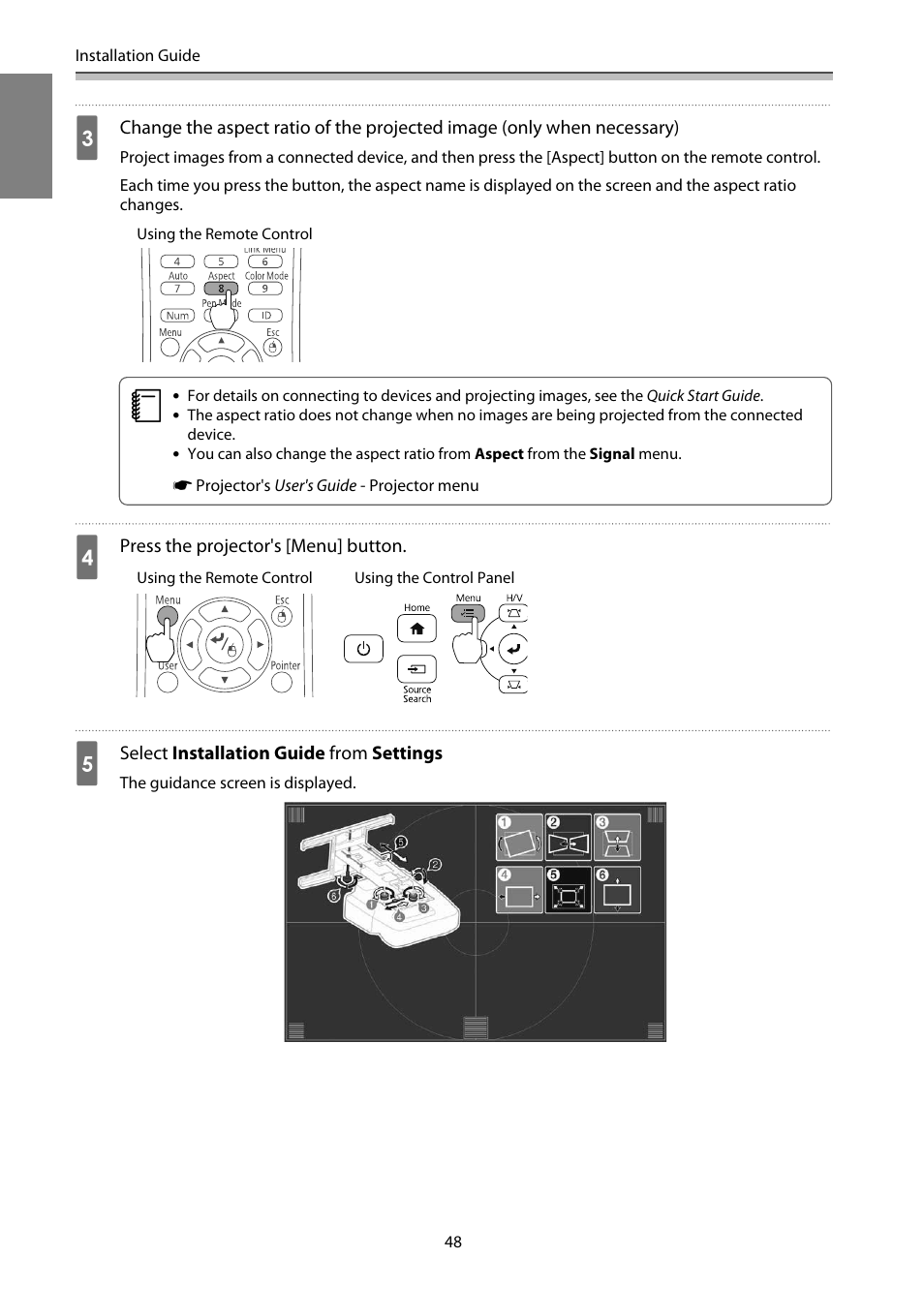 Epson EB-1460Ui User Manual | Page 49 / 353