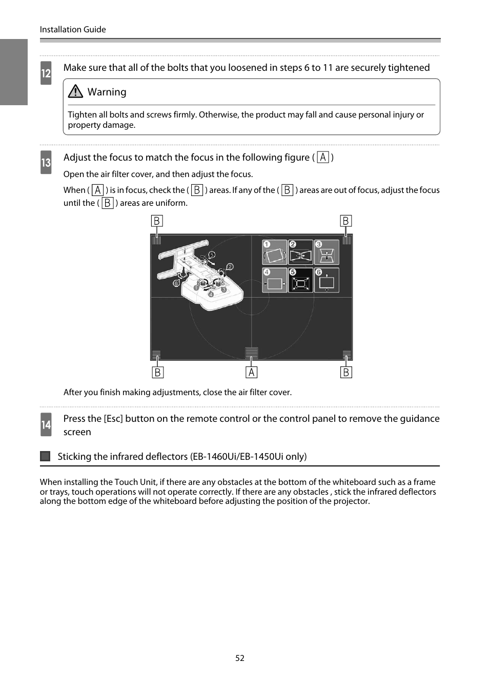 Epson EB-1460Ui User Manual | Page 53 / 353