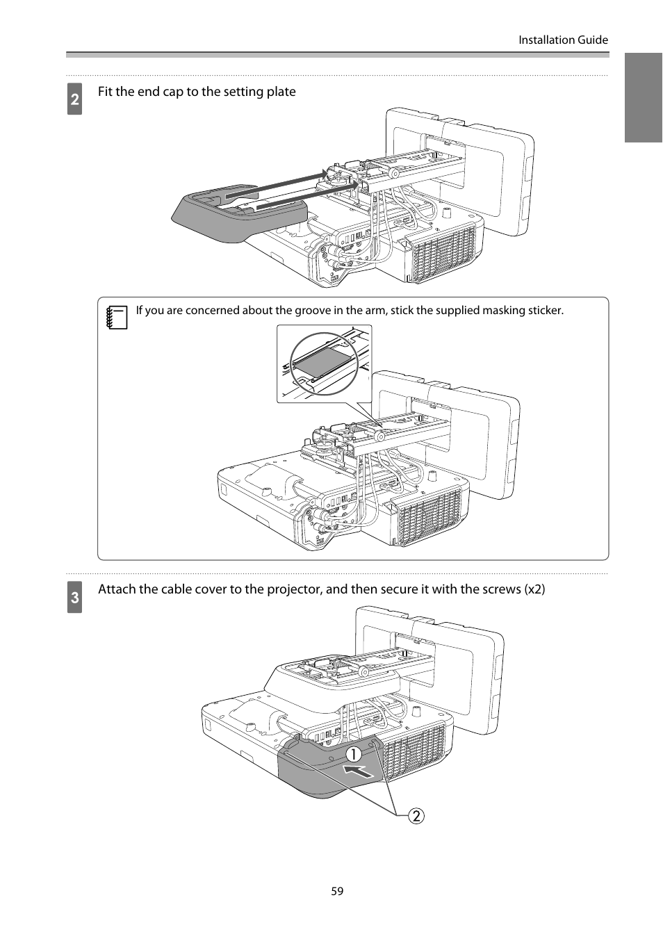 Epson EB-1460Ui User Manual | Page 60 / 353
