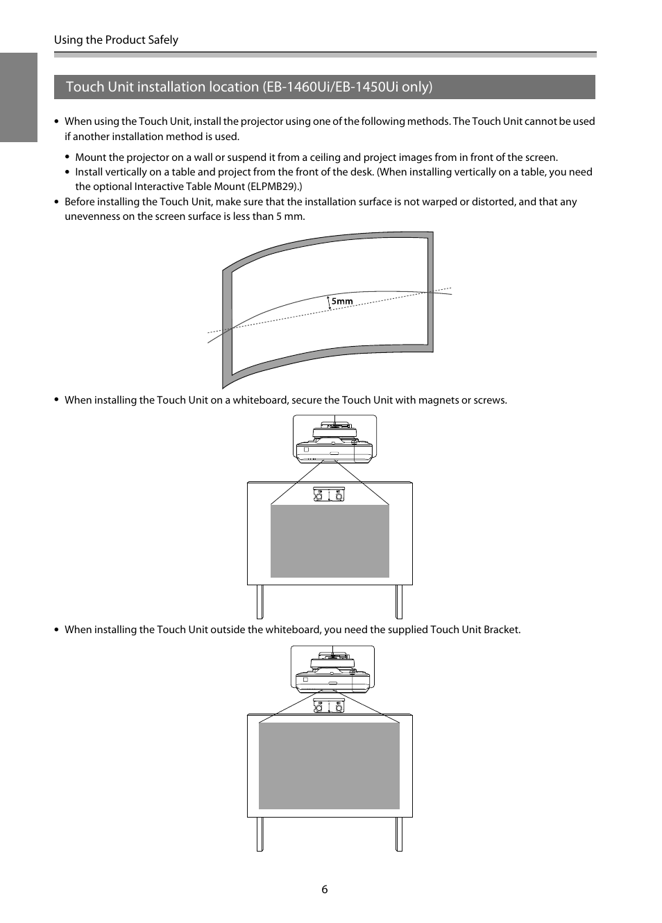 Epson EB-1460Ui User Manual | Page 7 / 353