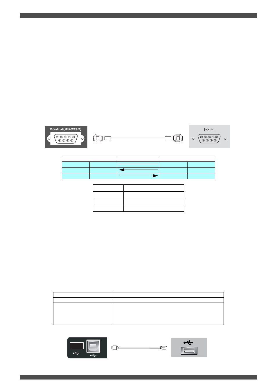 Appendix, Communication specification | Epson EMP-X56 User Manual | Page 24 / 25